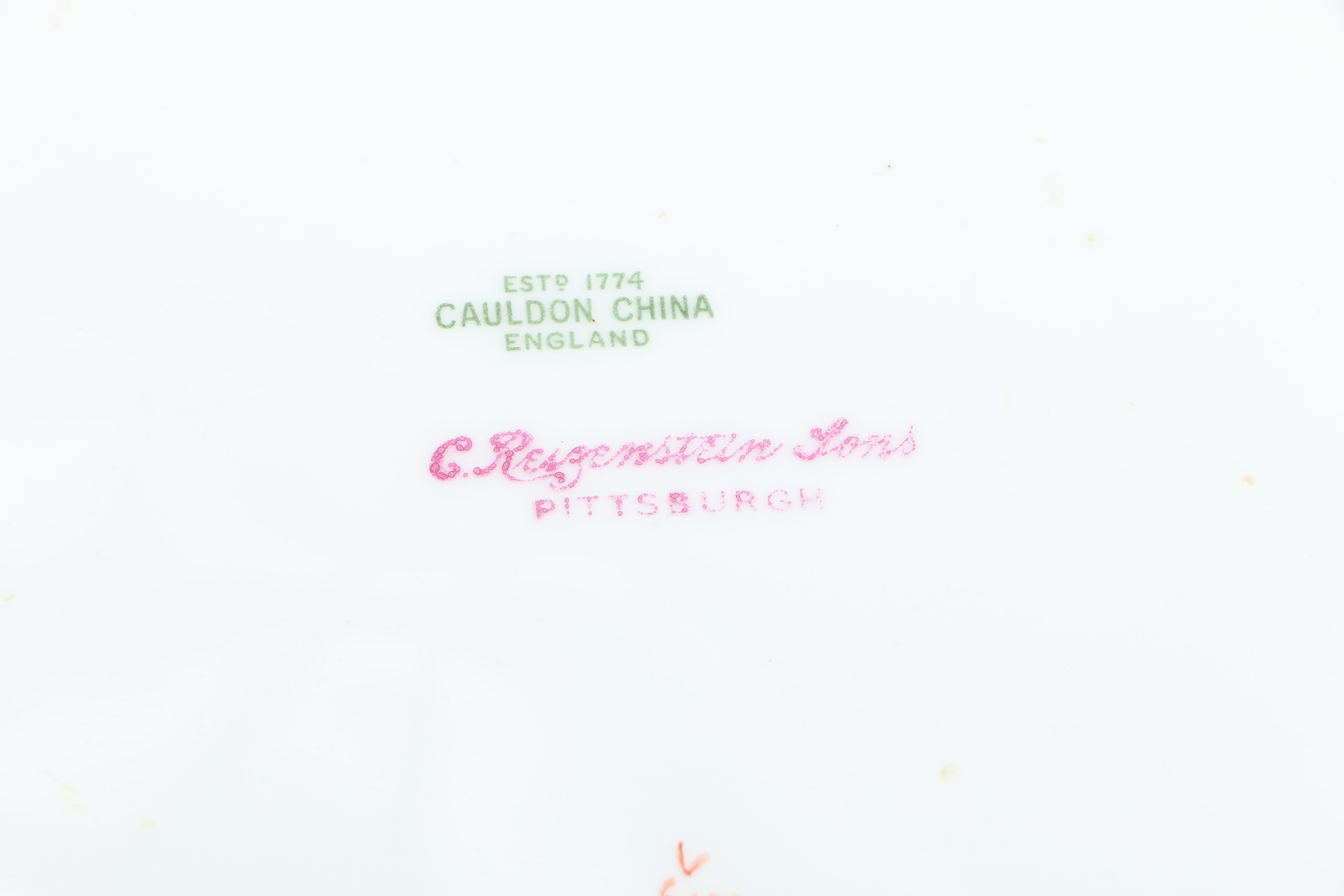 Cauldon China Dinner Plates