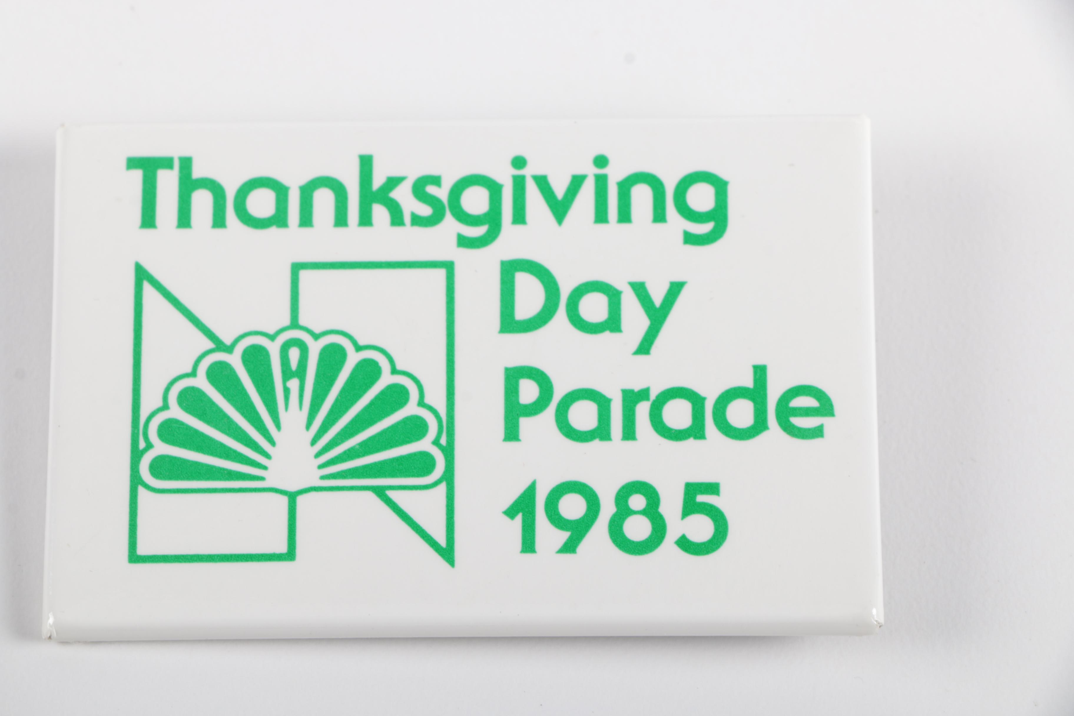 Vintage Parade Pins and Buttons Belonging to Dick Schneider