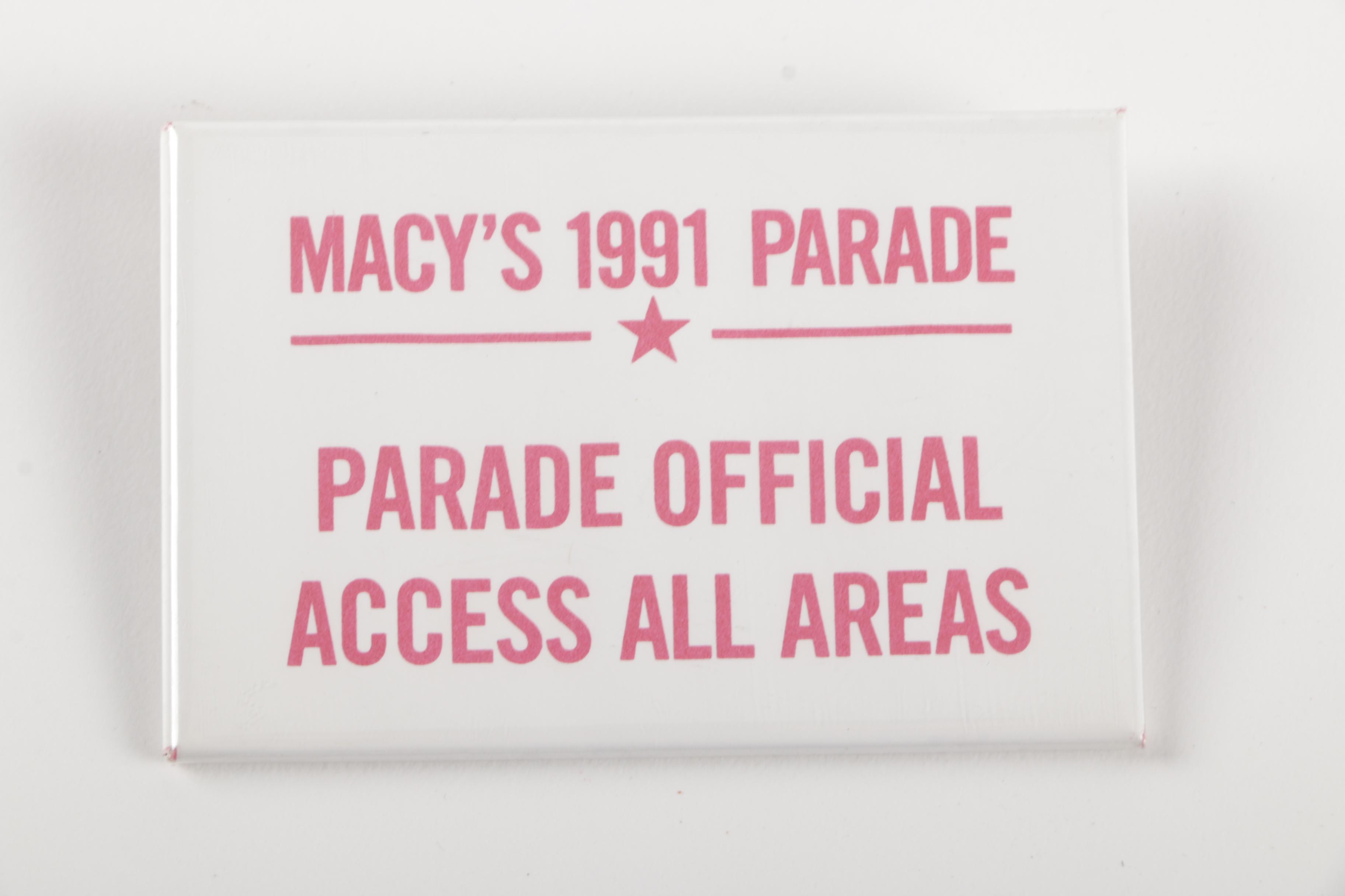 Vintage Parade Pins and Buttons Belonging to Dick Schneider