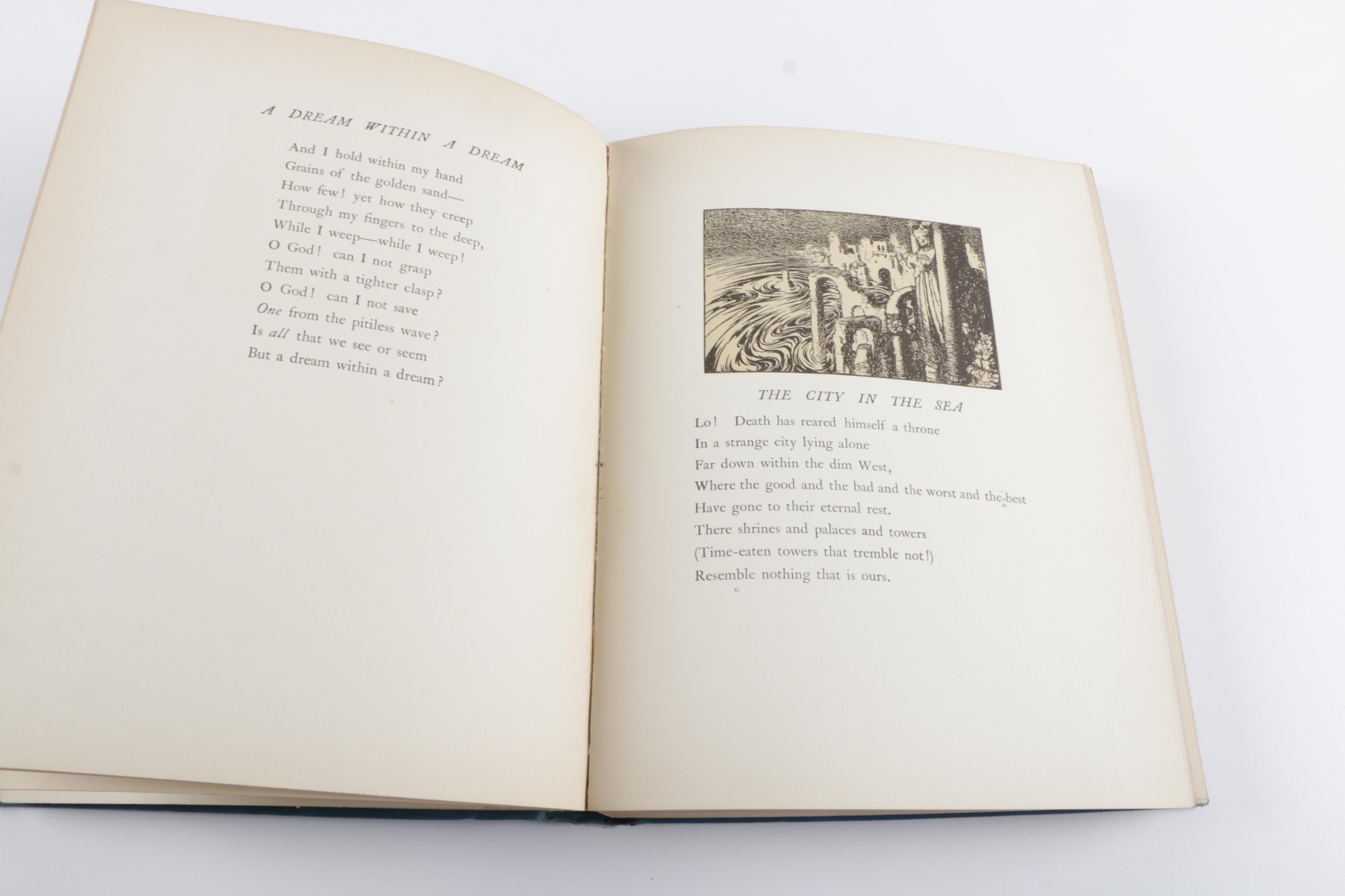 1912 "The Poetical Works of Edgar Allan Poe" Illustrated by Edmund Dulac