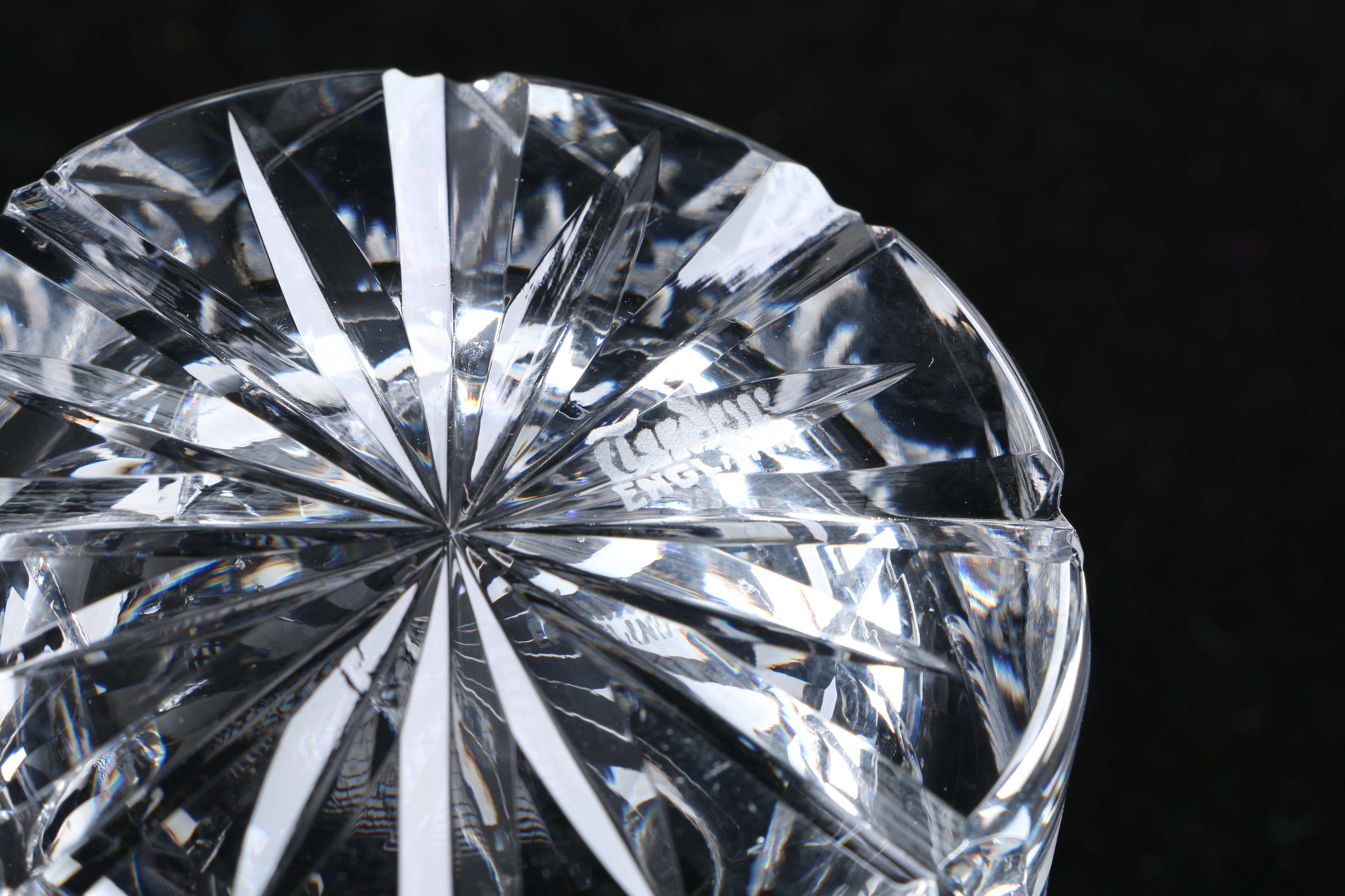 Tudor Crystal Glassware