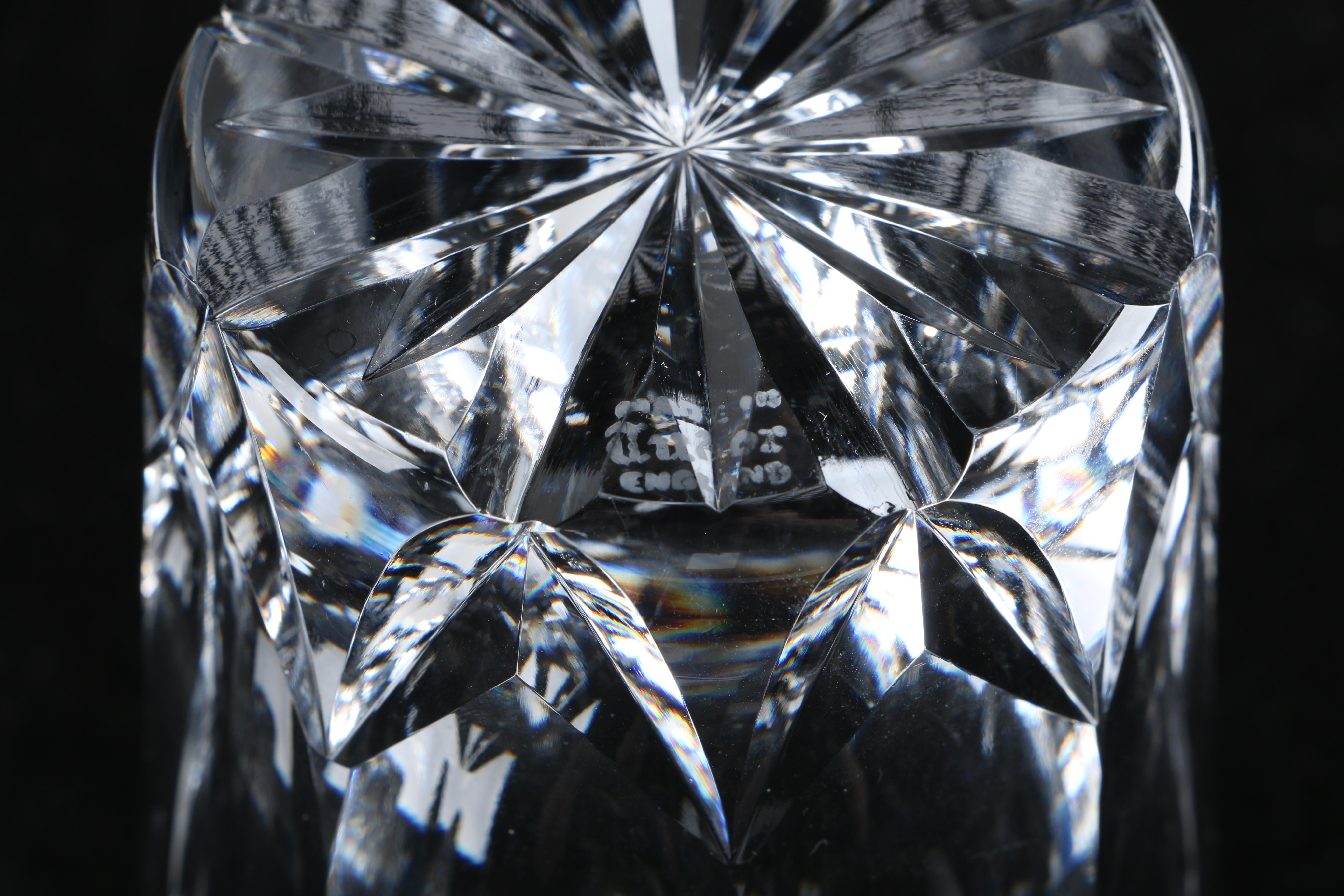 Tudor Crystal Glassware