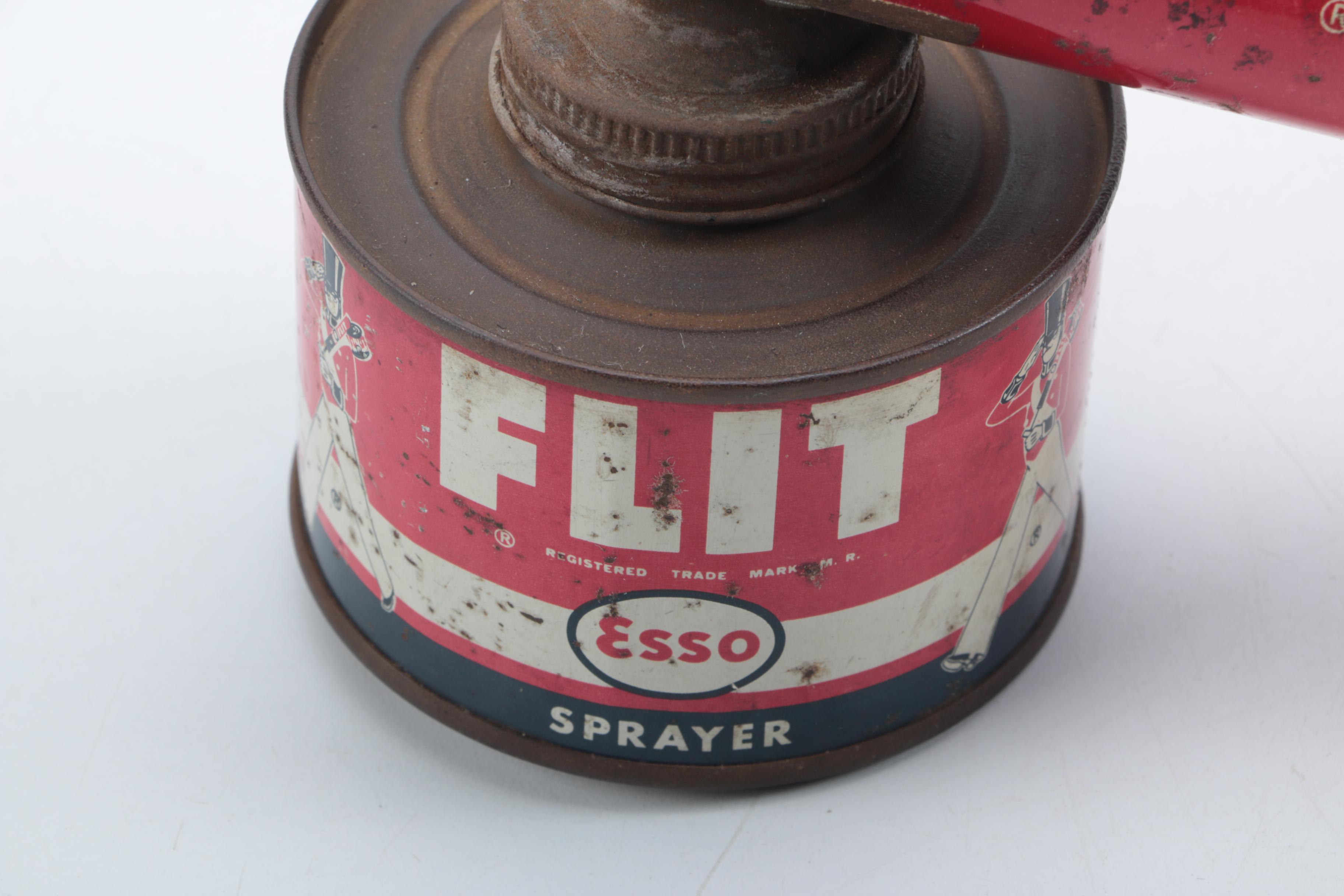 ESSO Flit Sprayer Designed by Theodor Geisel and Exxon Mechanical Pencils