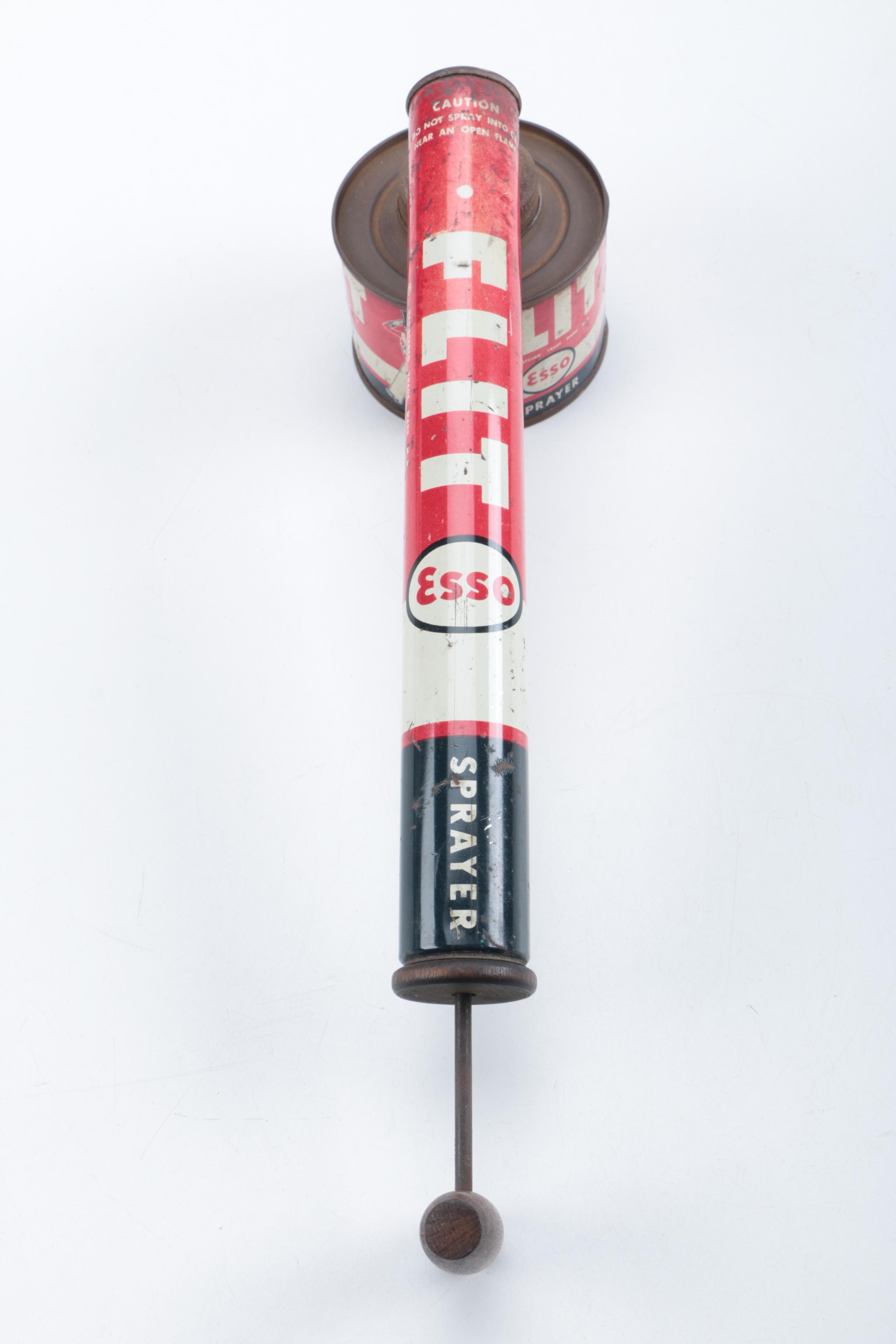 ESSO Flit Sprayer Designed by Theodor Geisel and Exxon Mechanical Pencils