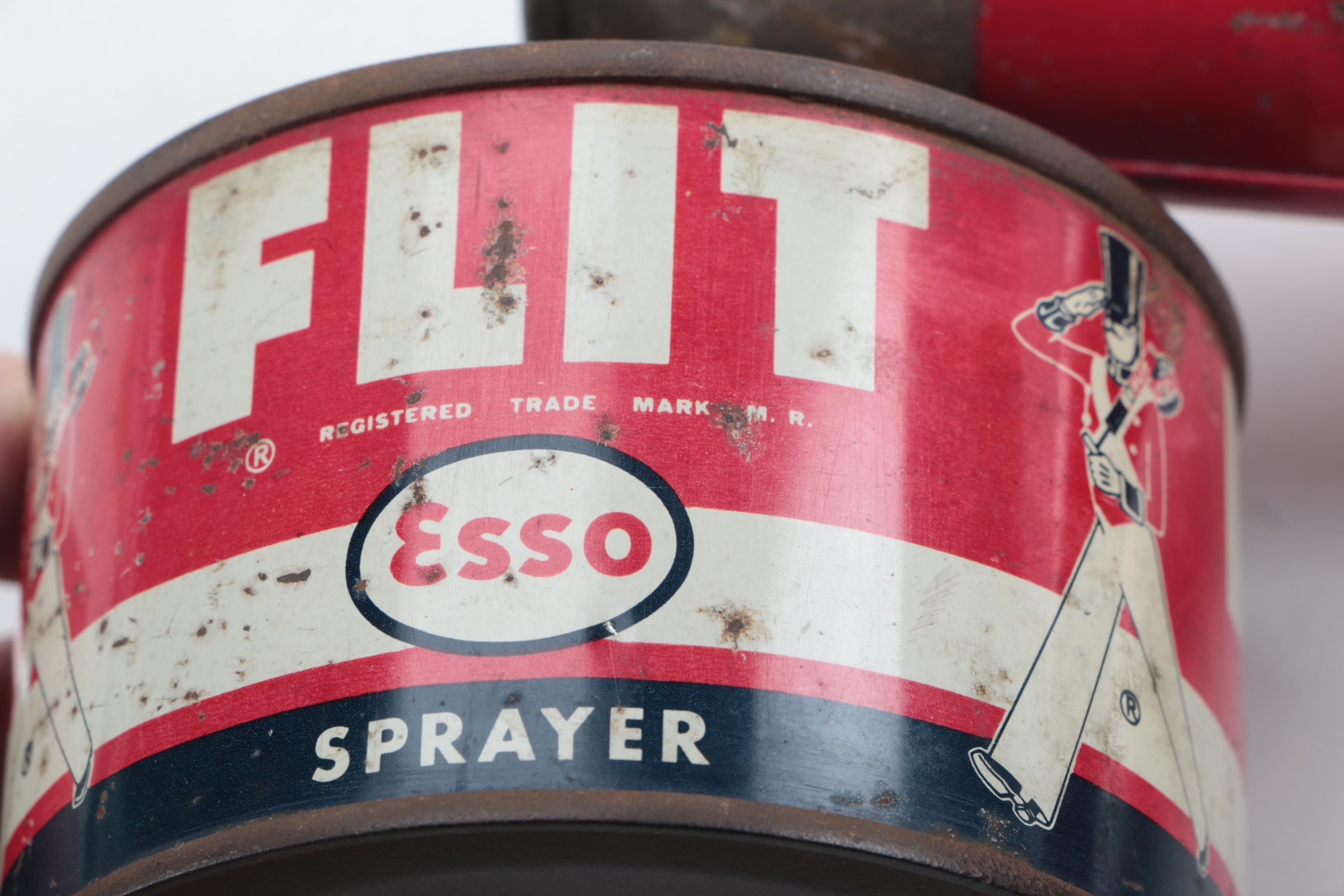 ESSO Flit Sprayer Designed by Theodor Geisel and Exxon Mechanical Pencils