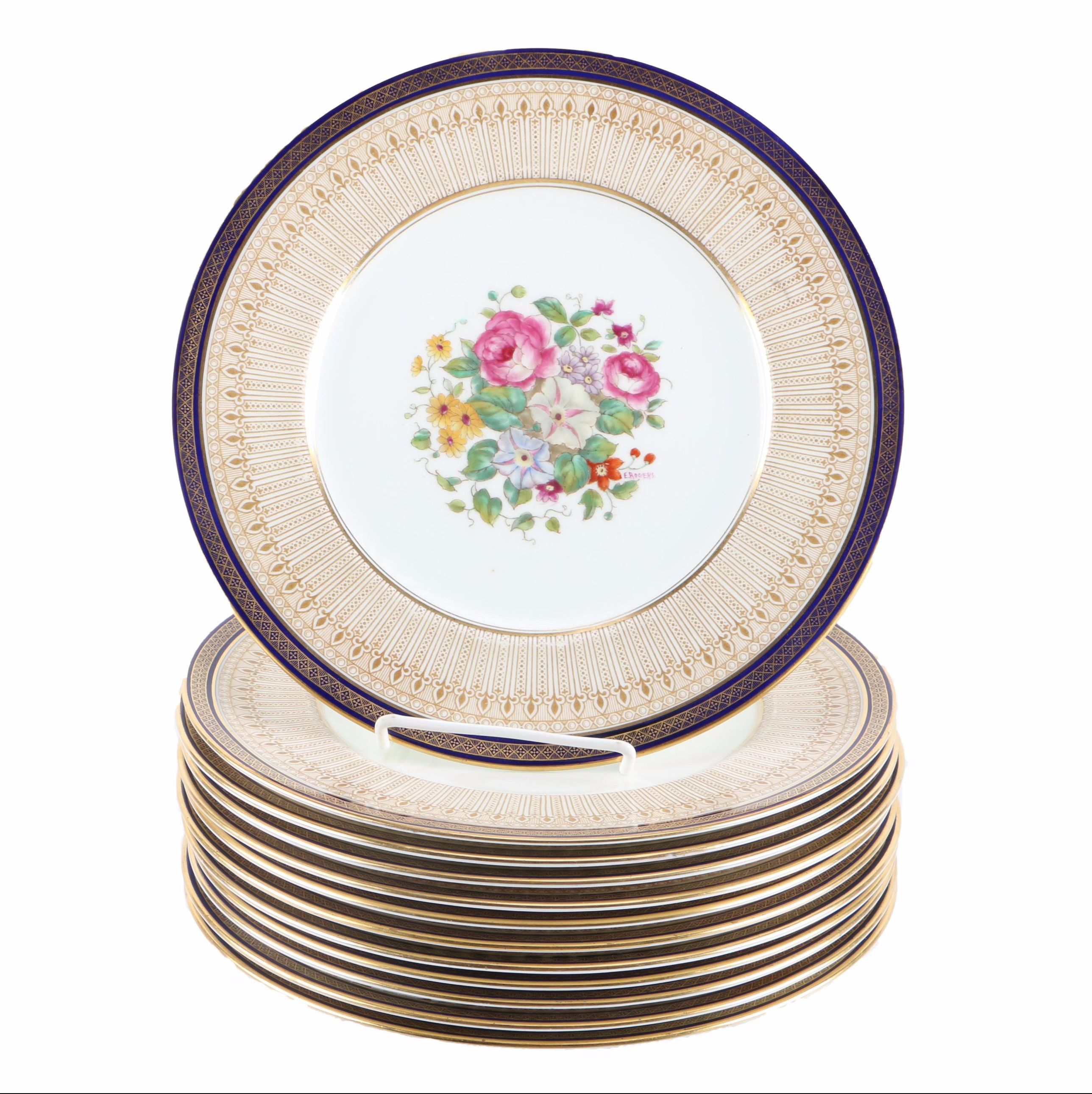 Cauldon China Dinner Plates