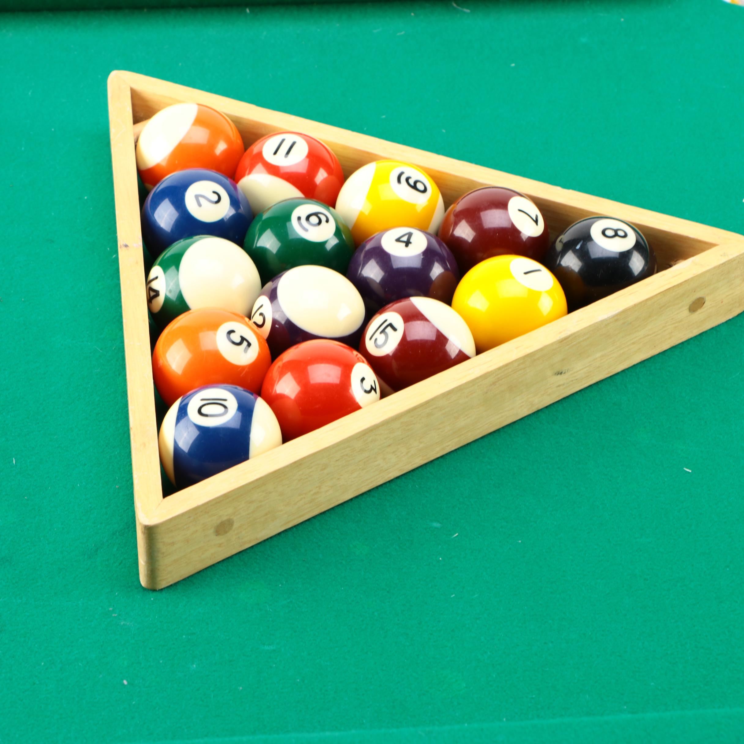 Kids Club Inspired "Minnesota Fats" Miniature Pool Table