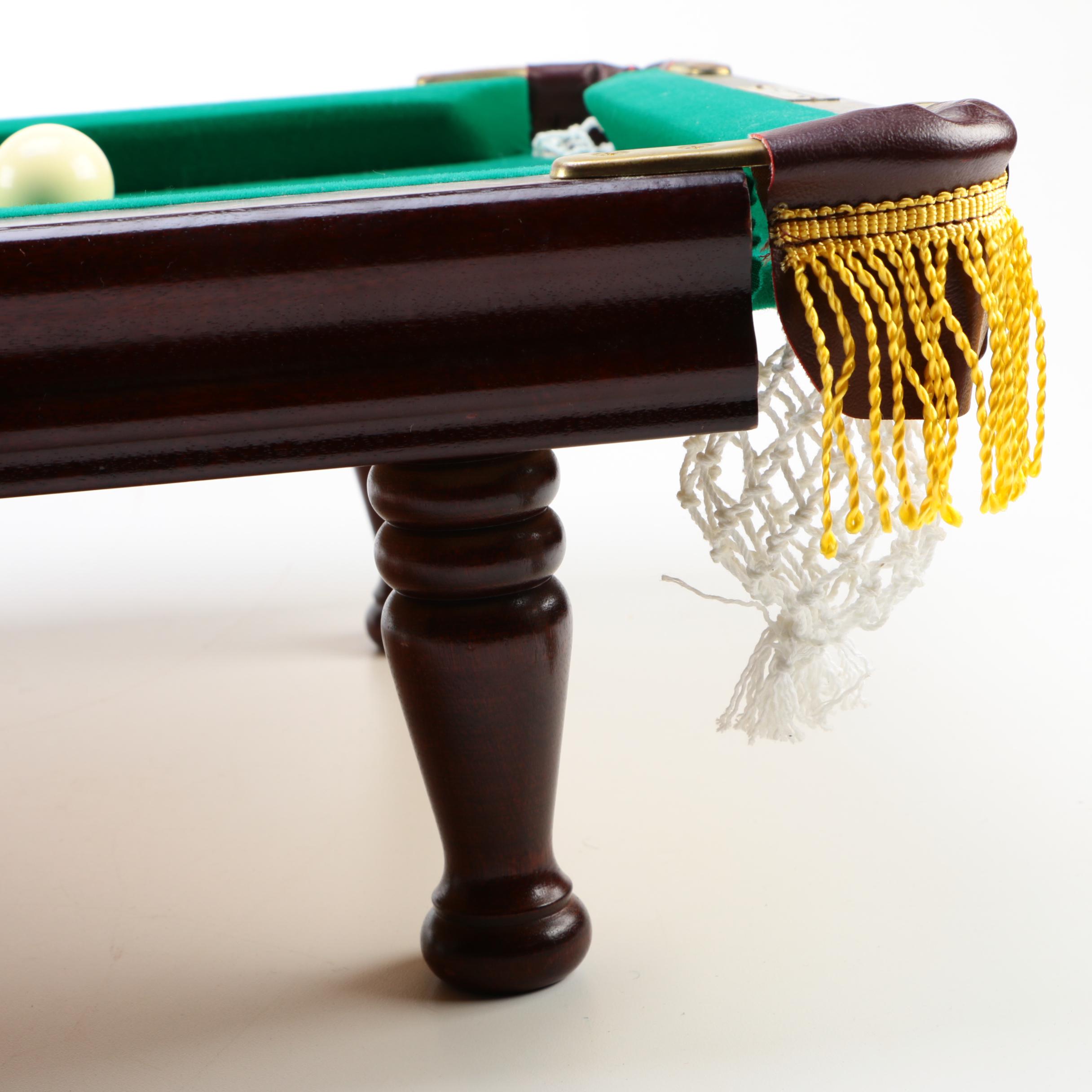 Kids Club Inspired "Minnesota Fats" Miniature Pool Table