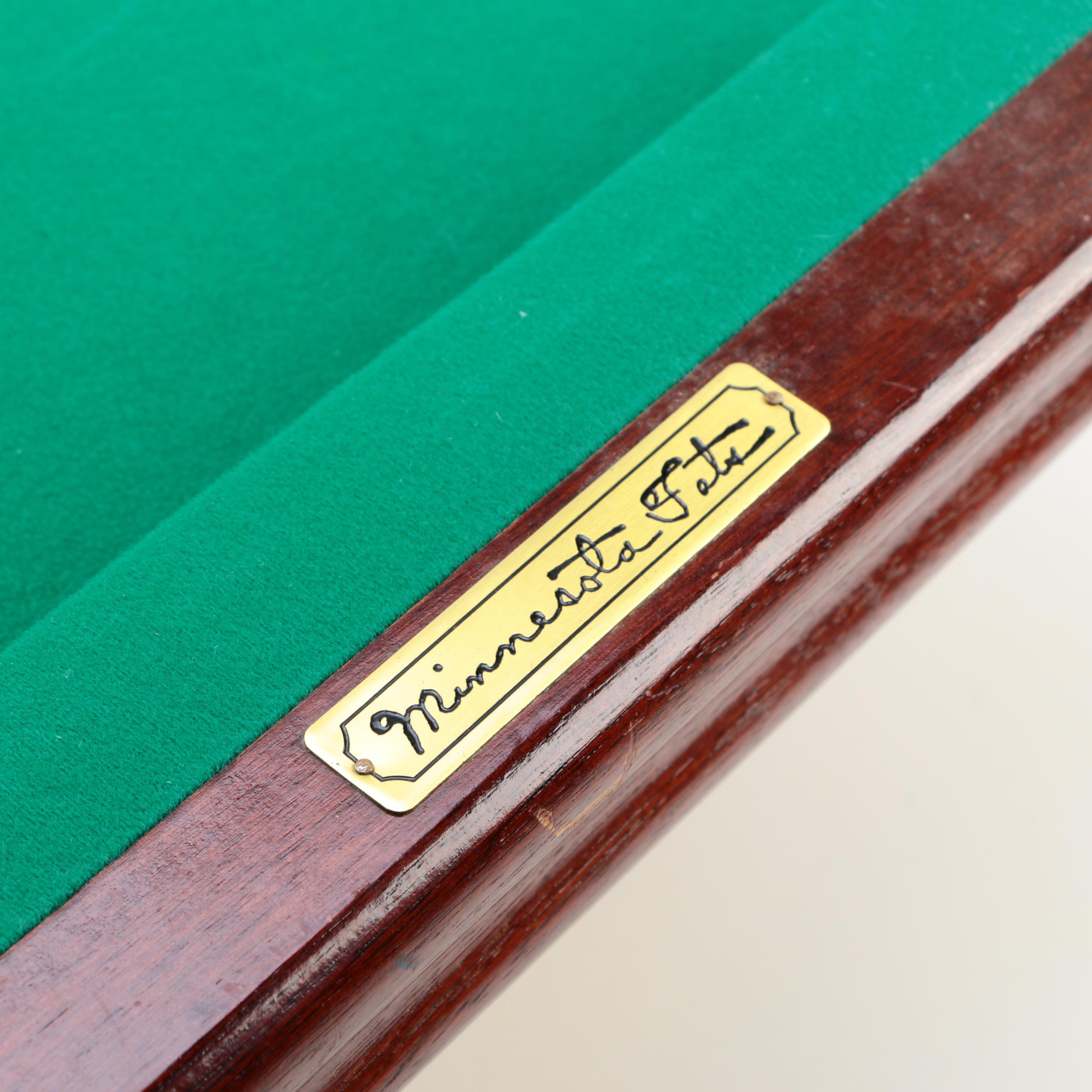 Kids Club Inspired "Minnesota Fats" Miniature Pool Table