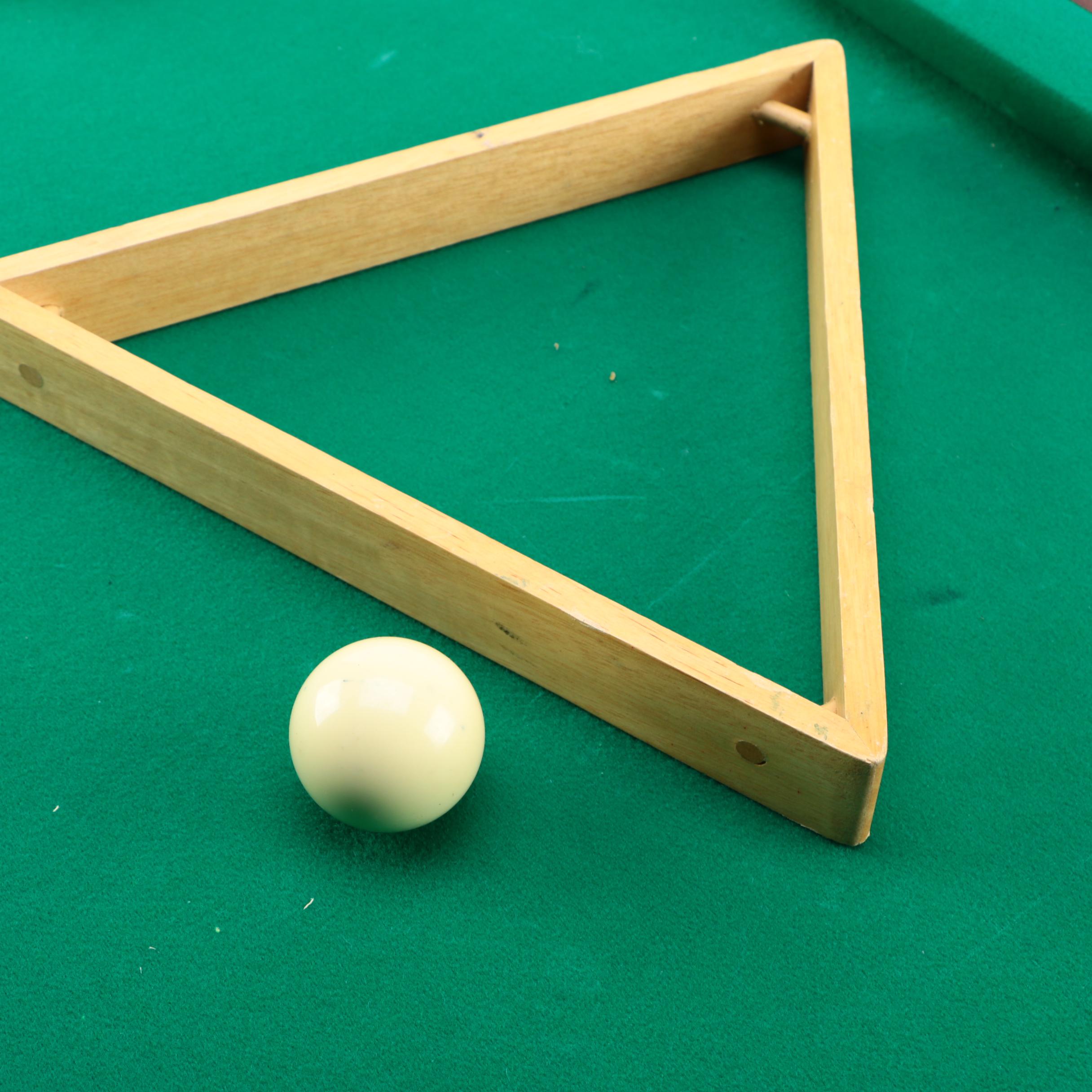 Kids Club Inspired "Minnesota Fats" Miniature Pool Table