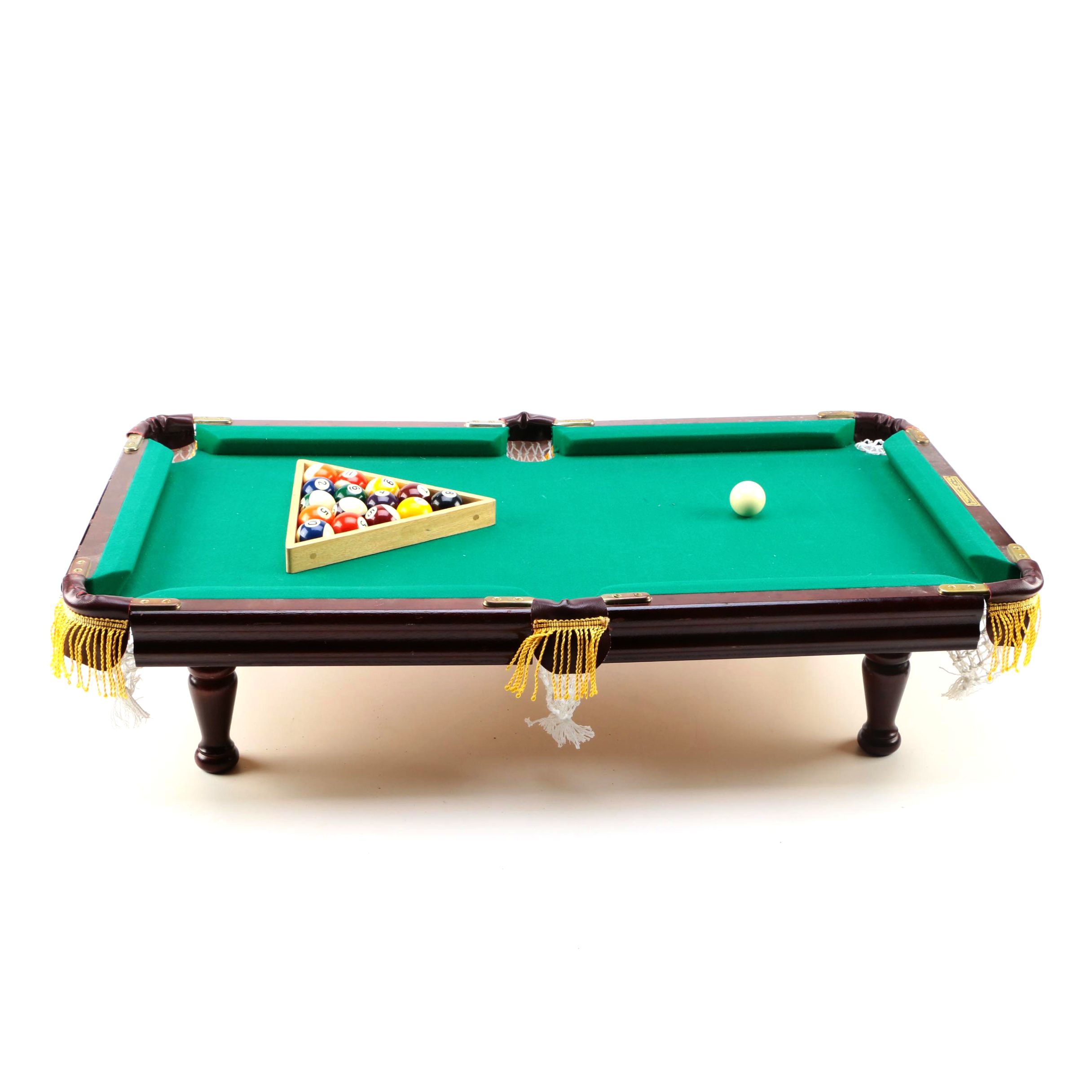 Kids Club Inspired "Minnesota Fats" Miniature Pool Table