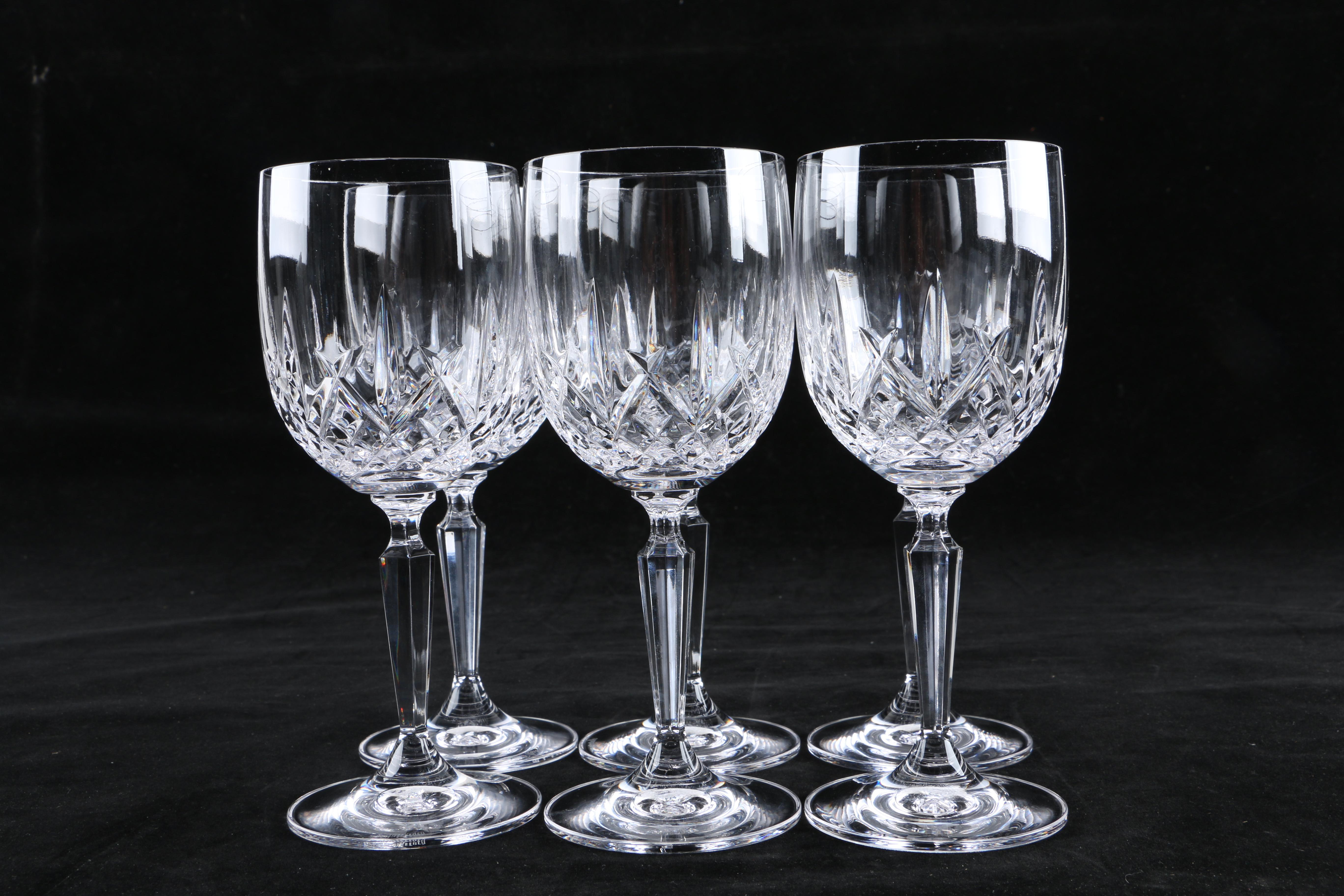 Waterford Crystal "Newgrange" Wine Glasses