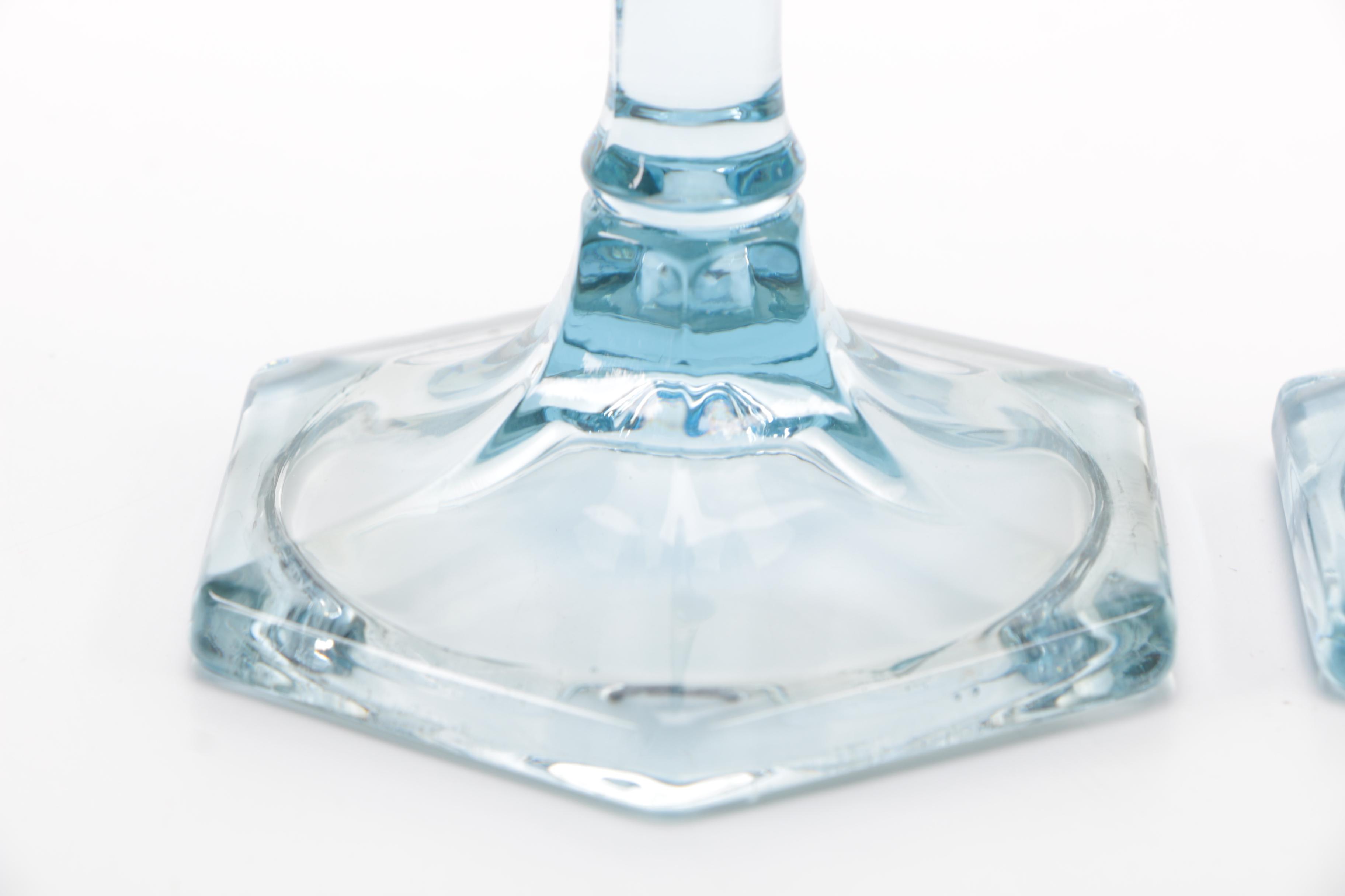 Fenton Decorative Glass Bowls and Two Candlesticks