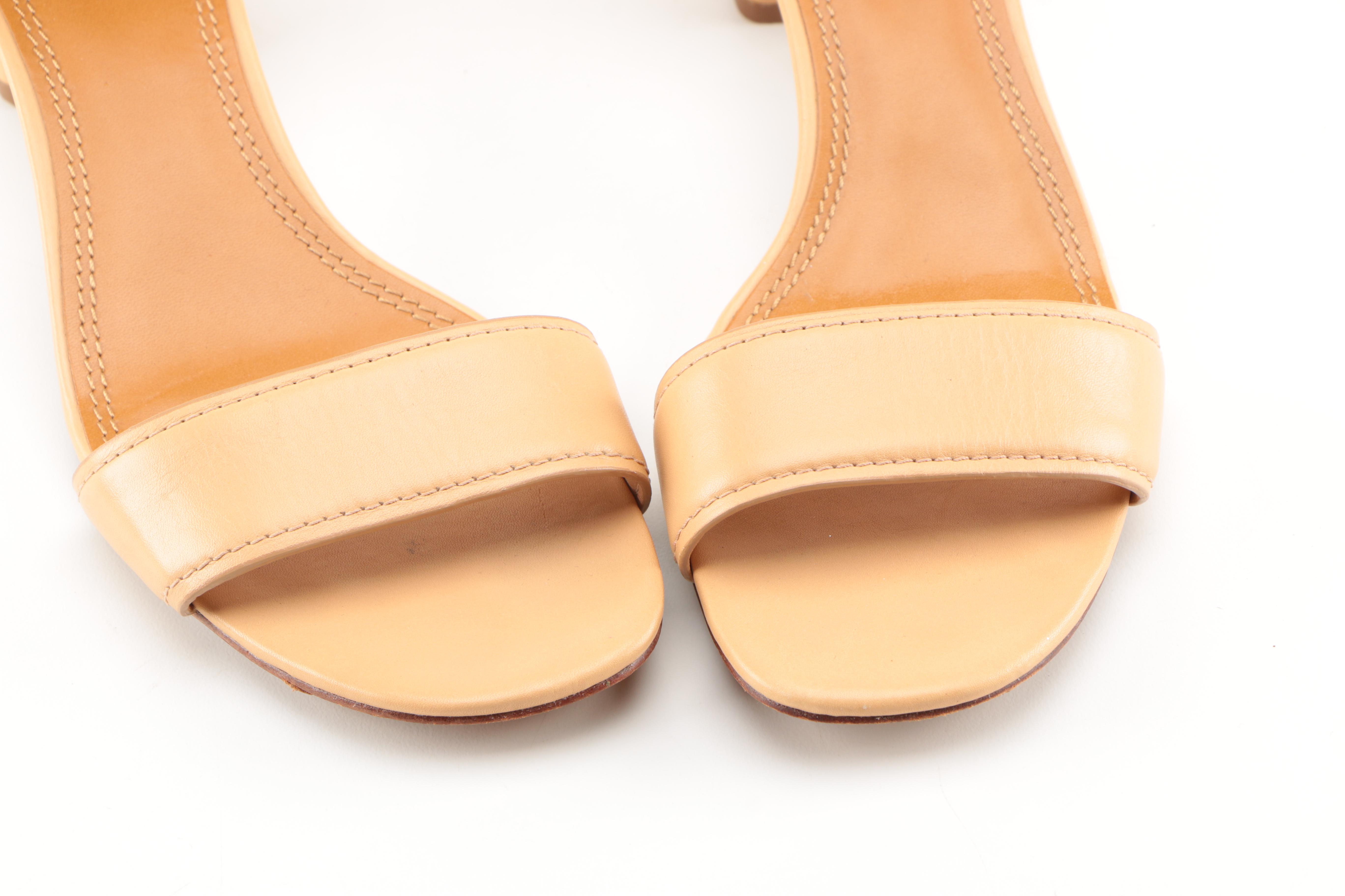 Tory Burch Chunky Heel Sandals