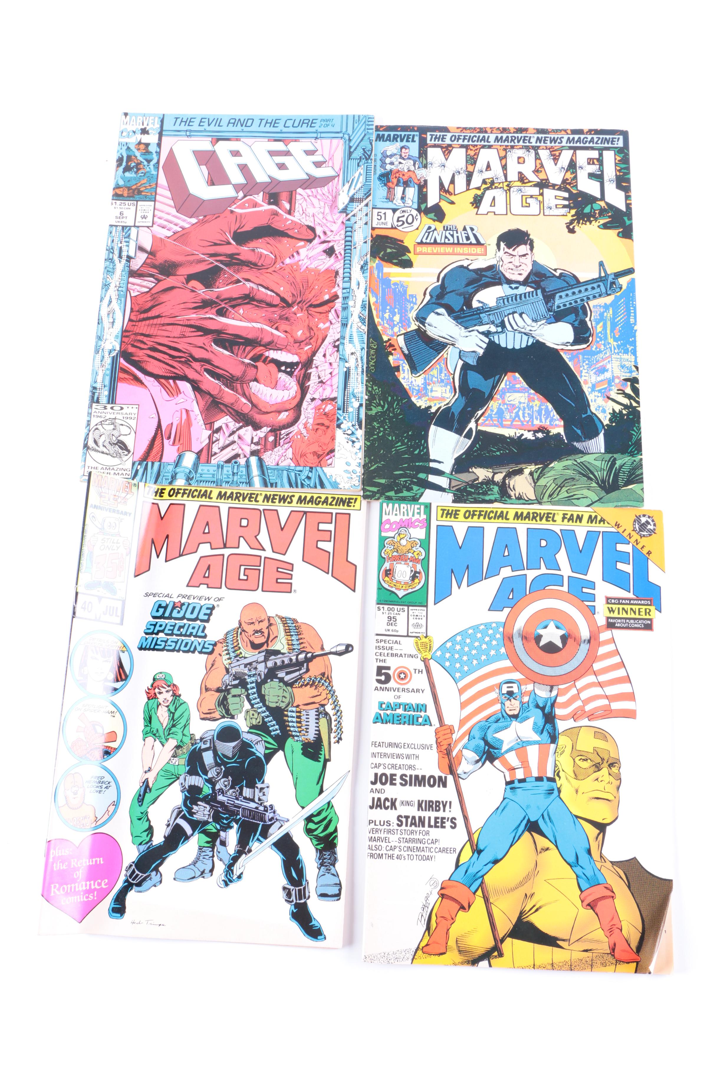Collection of Bronze and Modern Age Marvel Comics