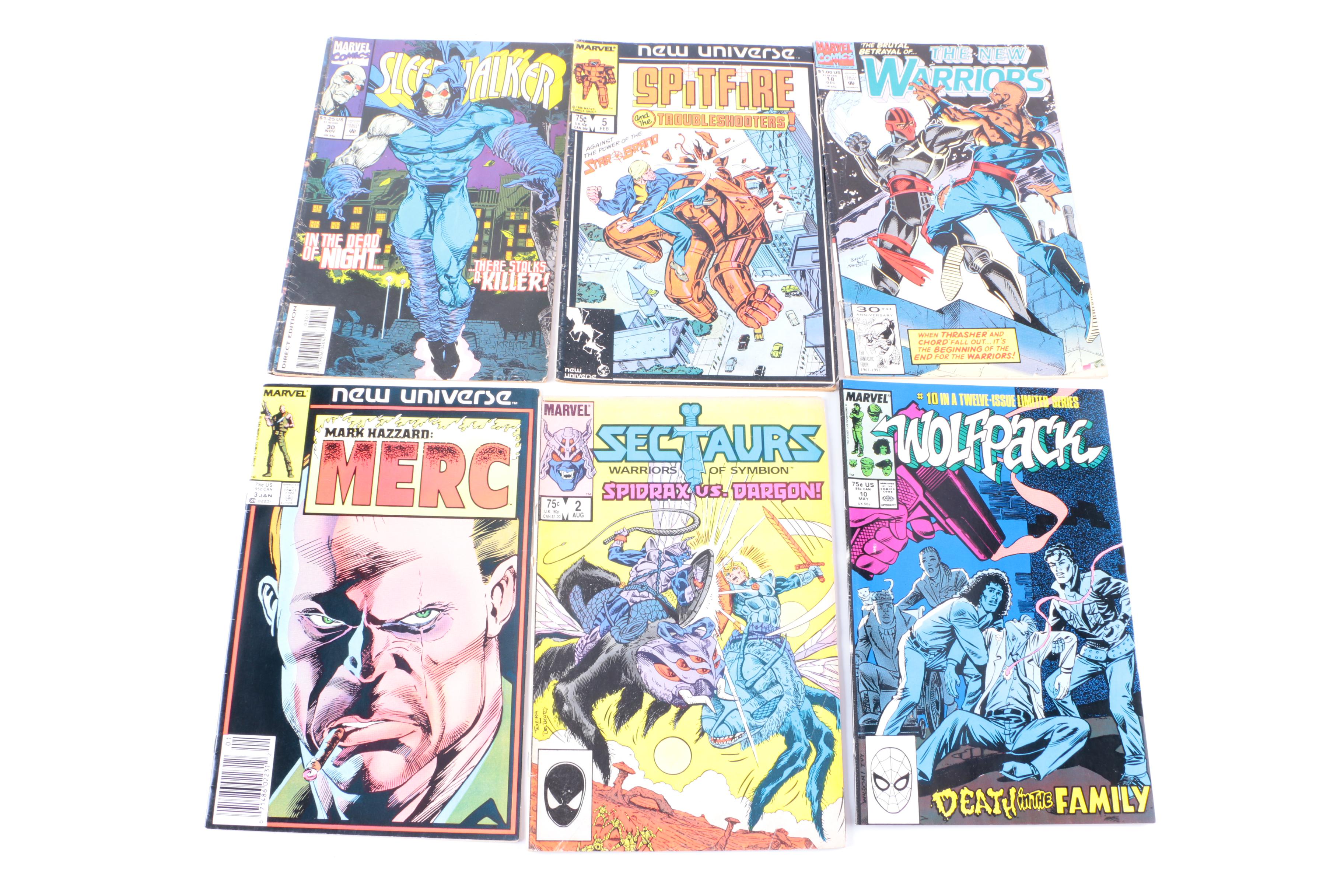 Collection of Bronze and Modern Age Marvel Comics