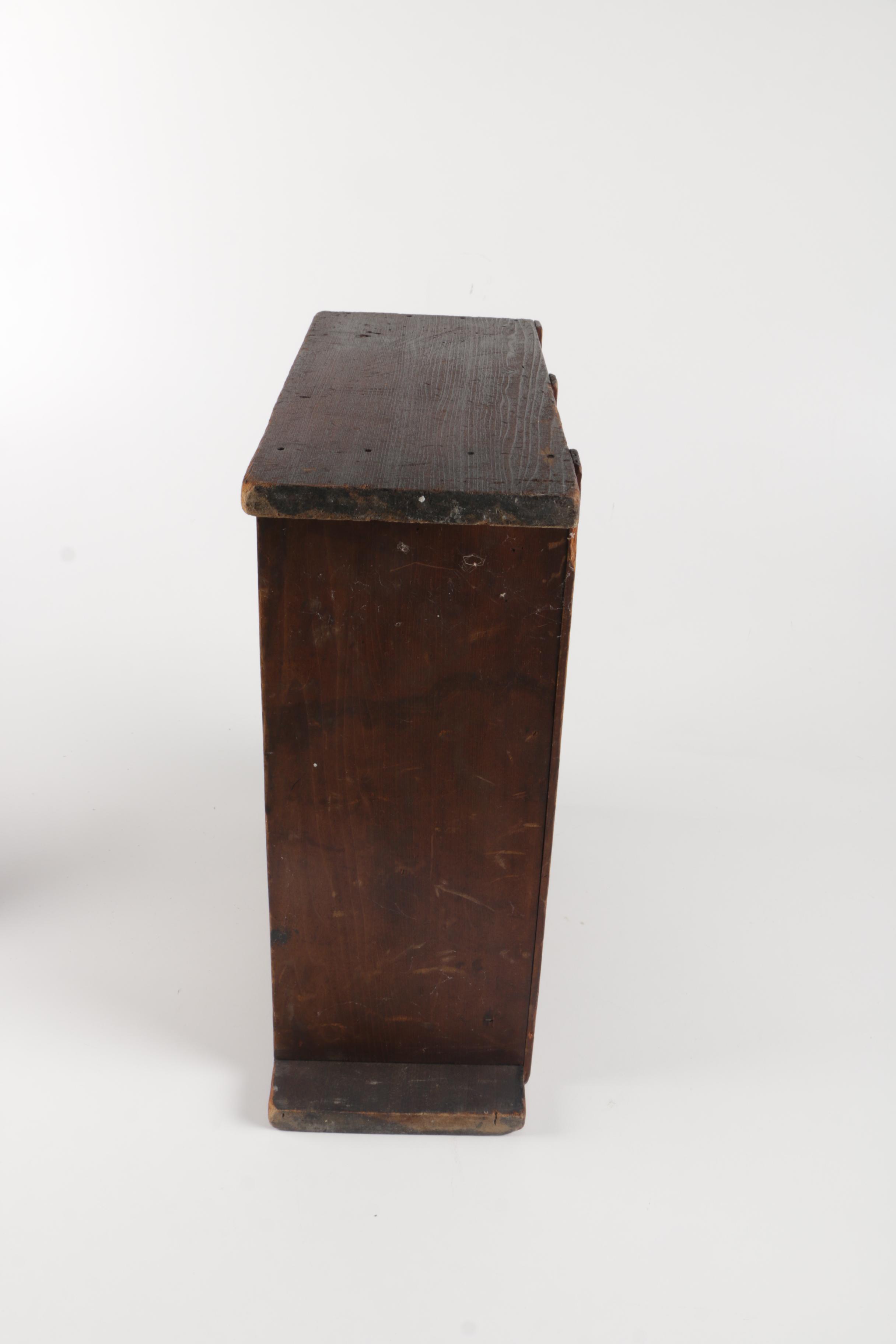 Cigar Label Book And Vintage Wooden Cigar Case