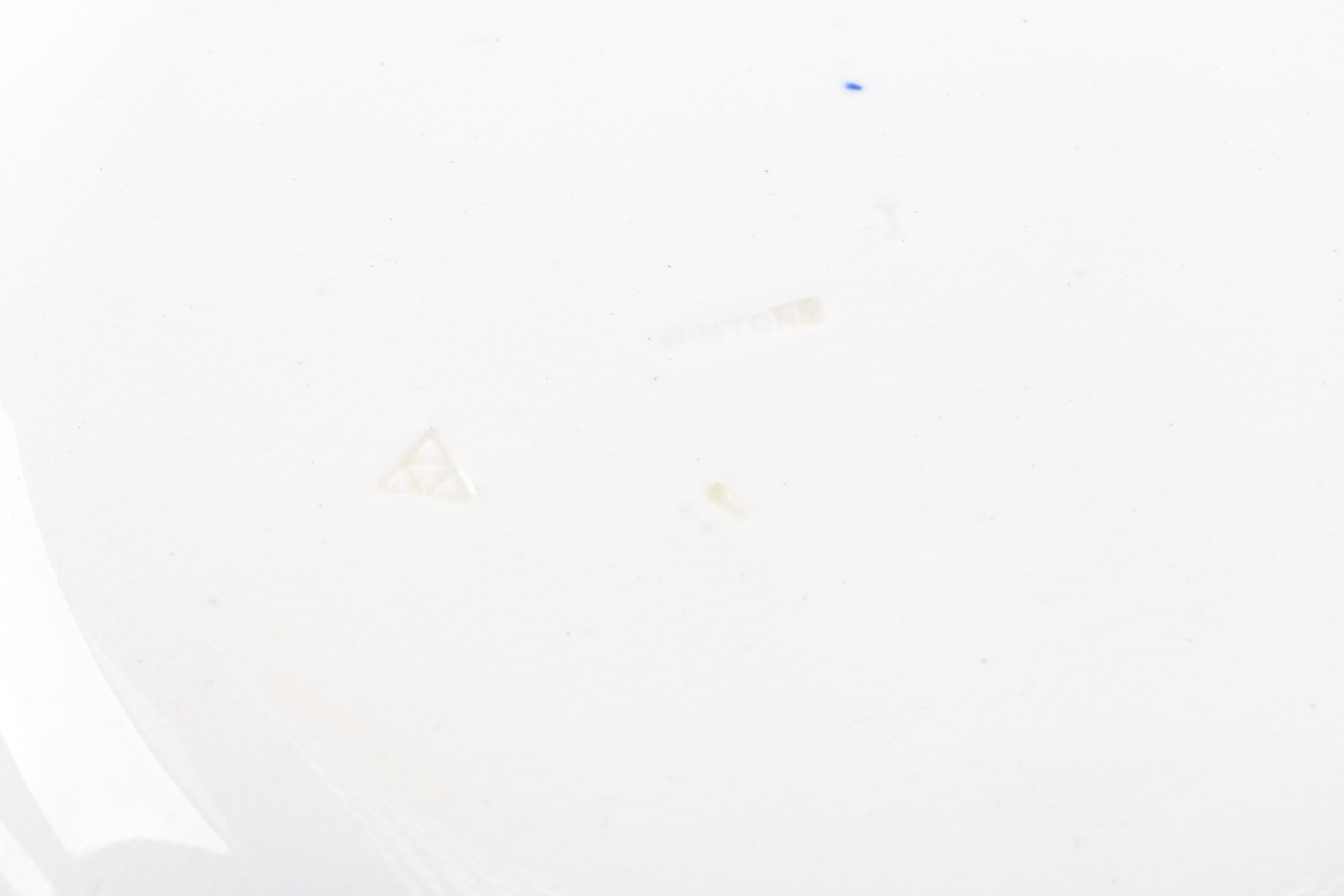 Antique Minton Blue Transfer Printed Plates Circa 1879