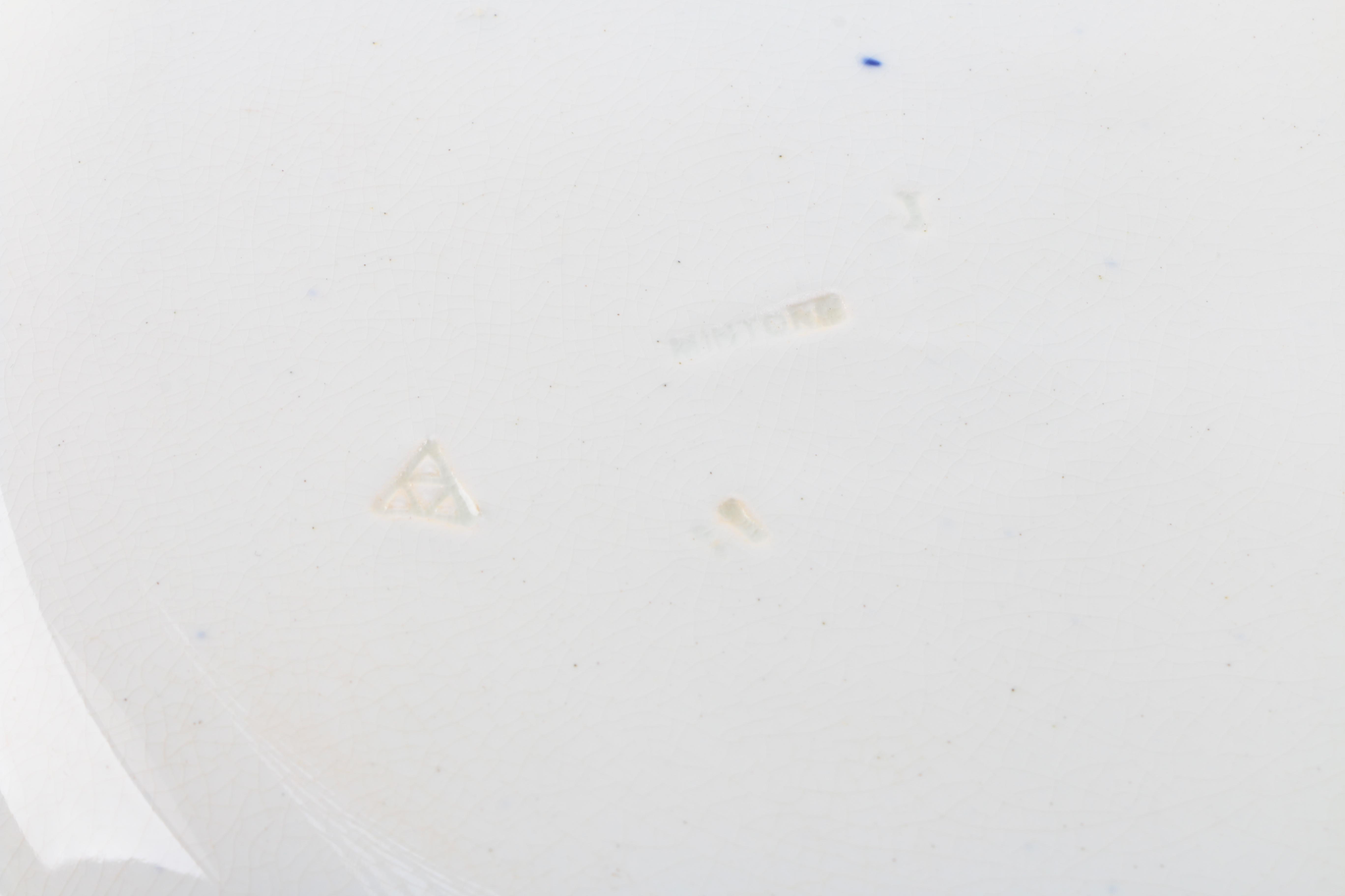 Antique Minton Blue Transfer Printed Plates Circa 1879