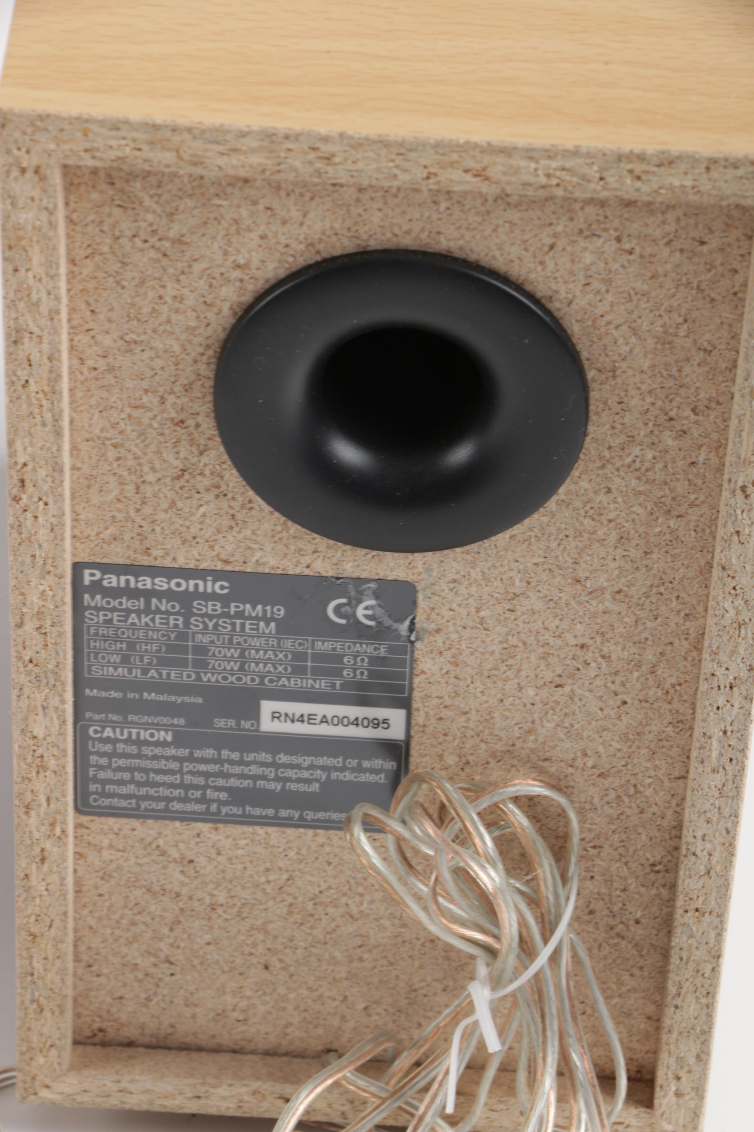 Panasonic CD Stereo System