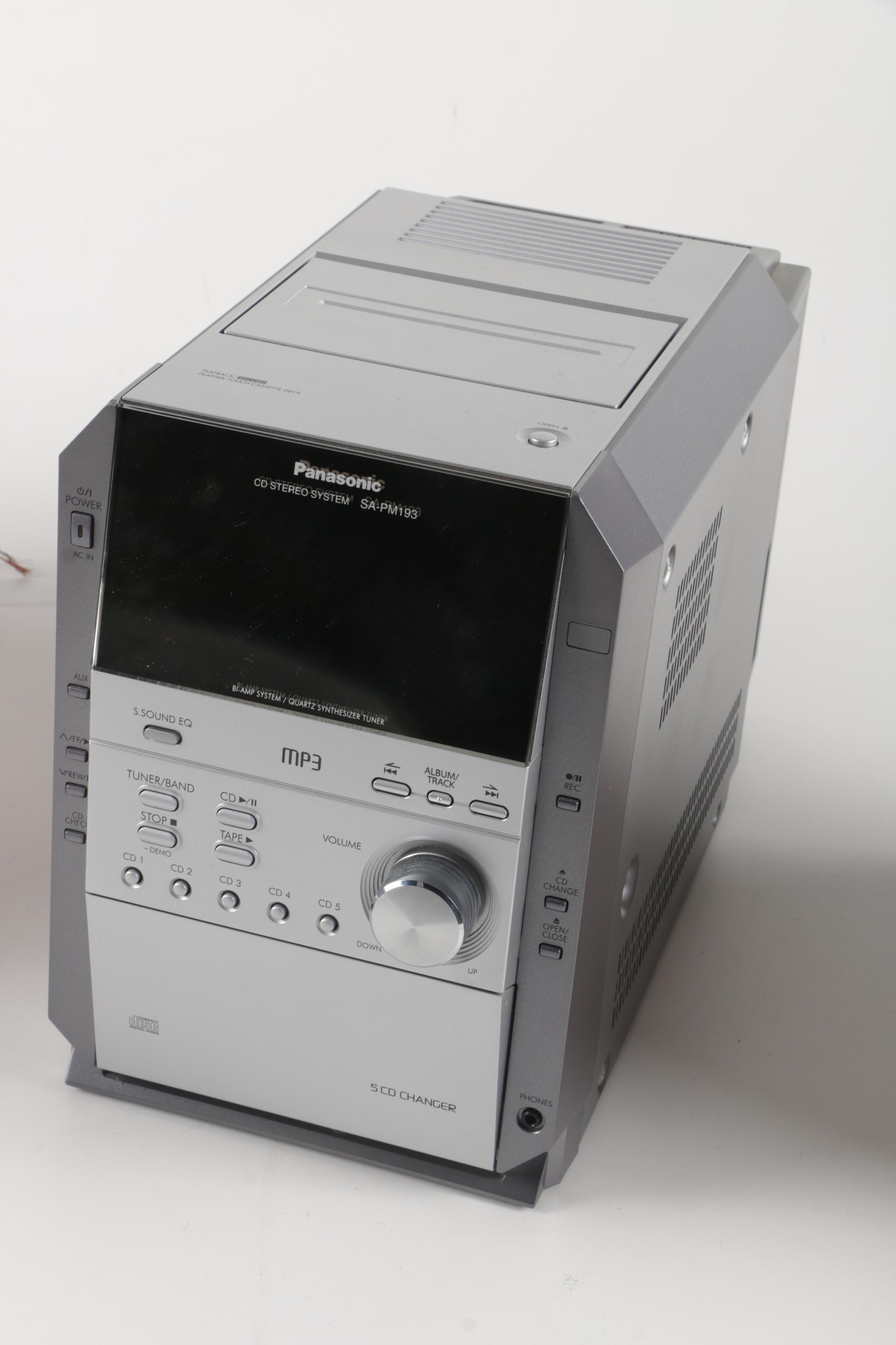 Panasonic CD Stereo System