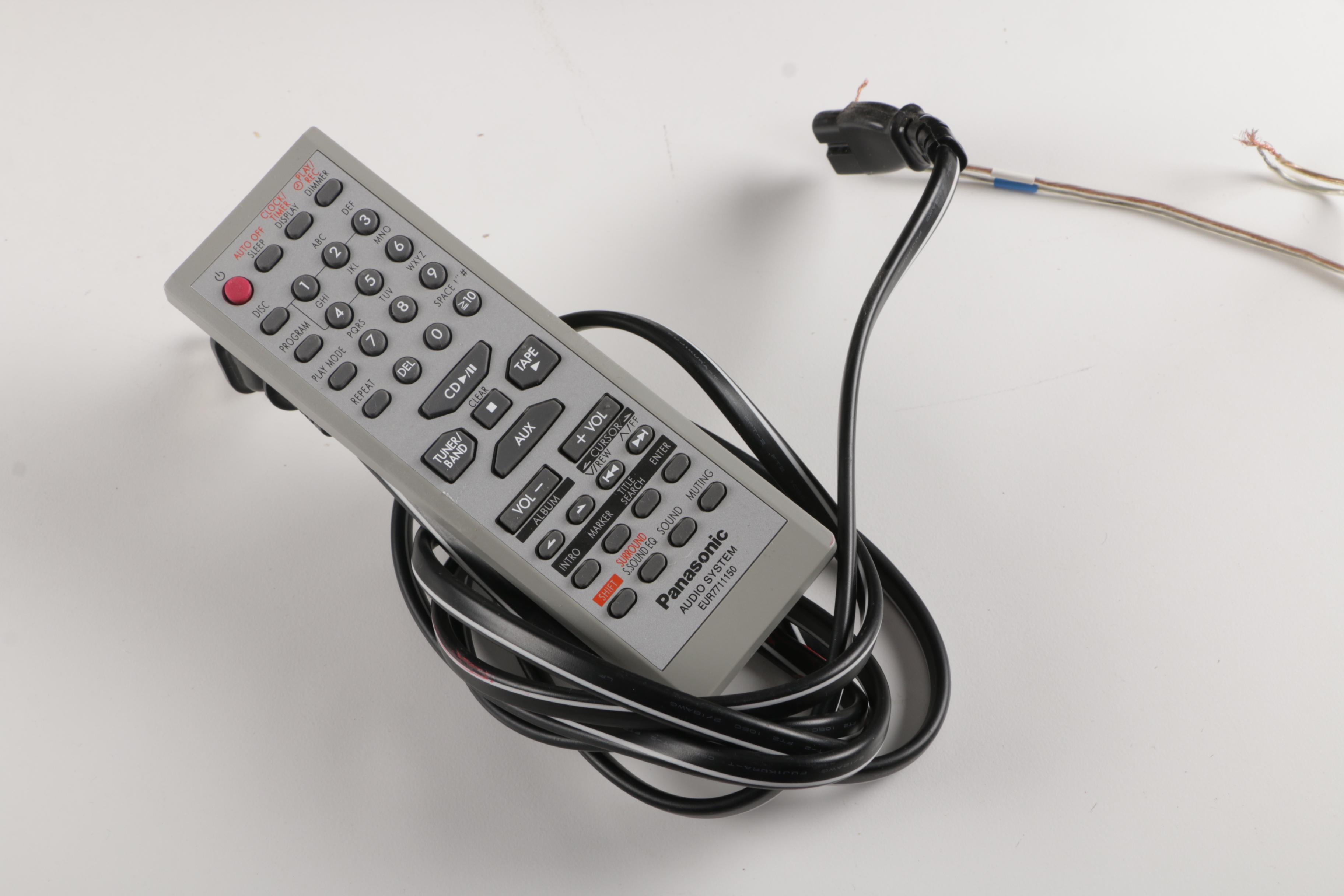 Panasonic CD Stereo System