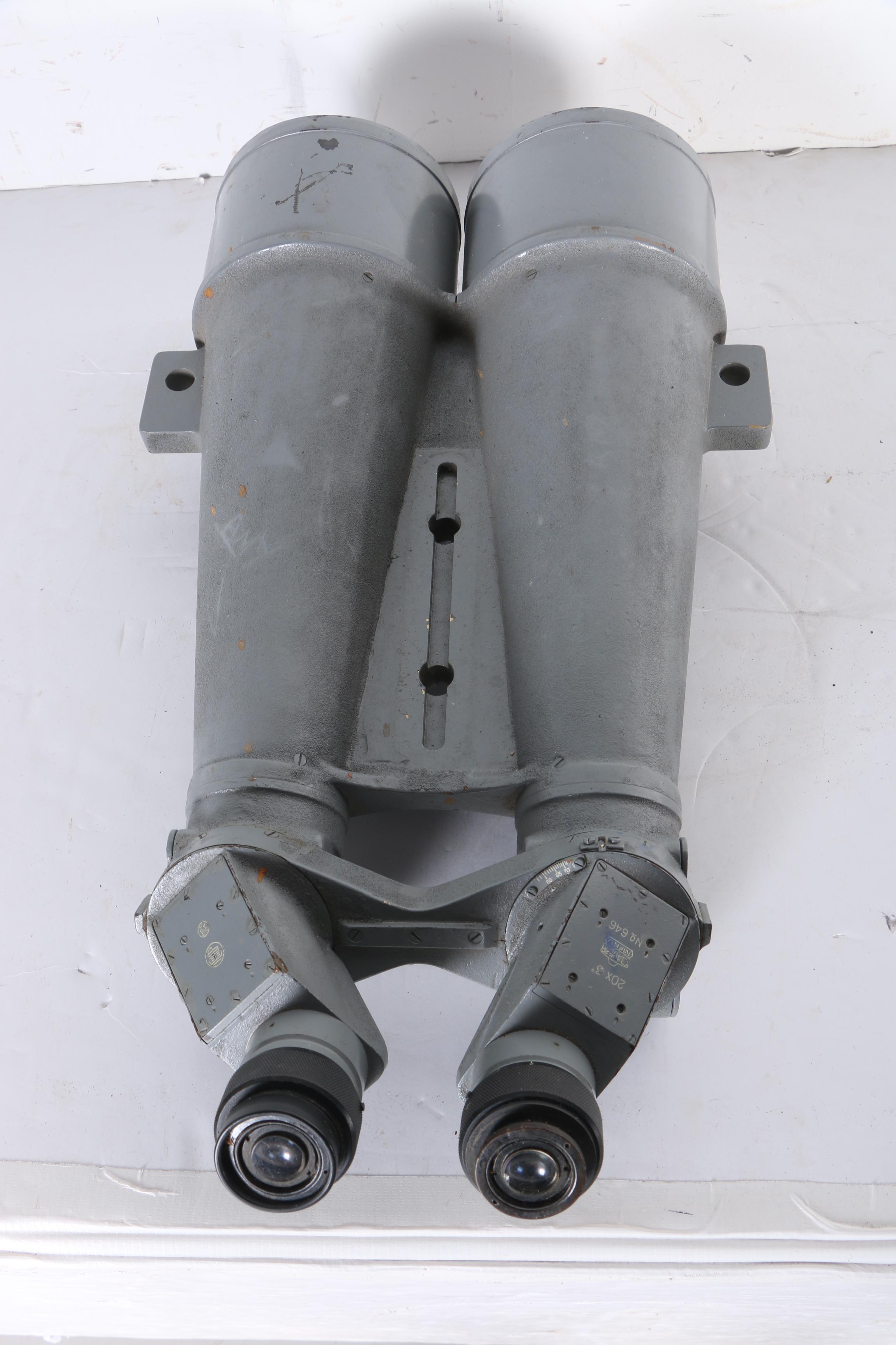 WWII Japanese NIkko Navy “Big Eyes” Battleship Binoculars