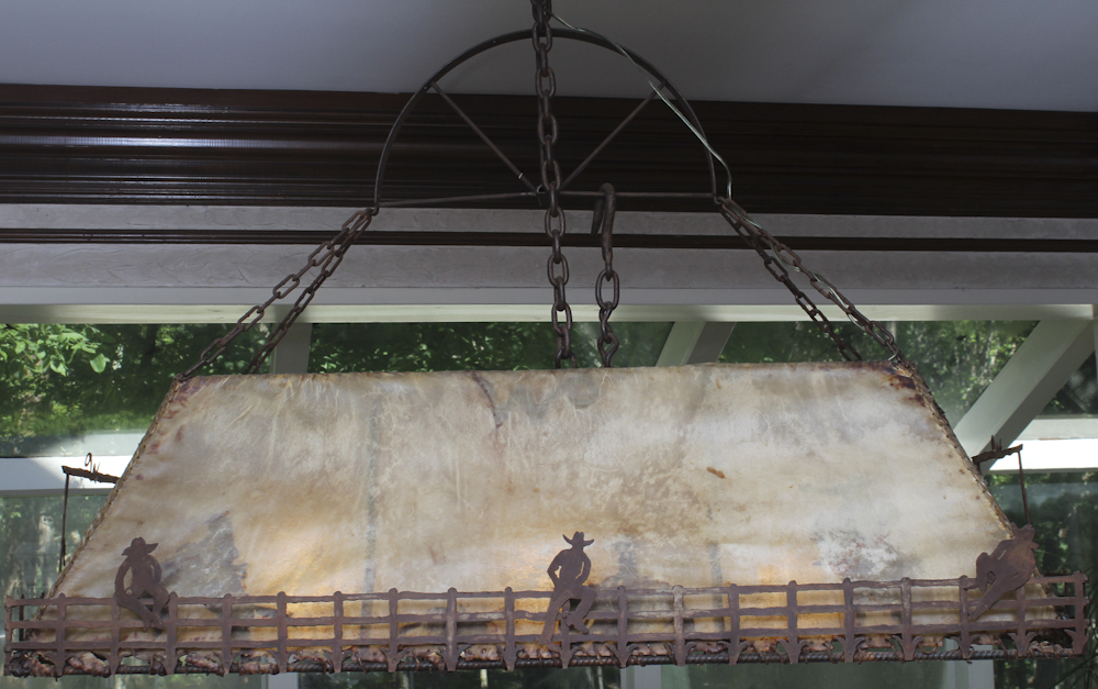 Cowboy Themed Chandelier