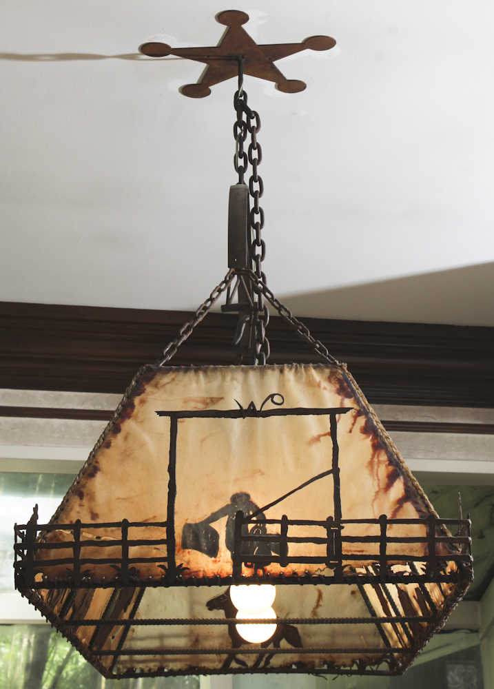 Cowboy Themed Chandelier