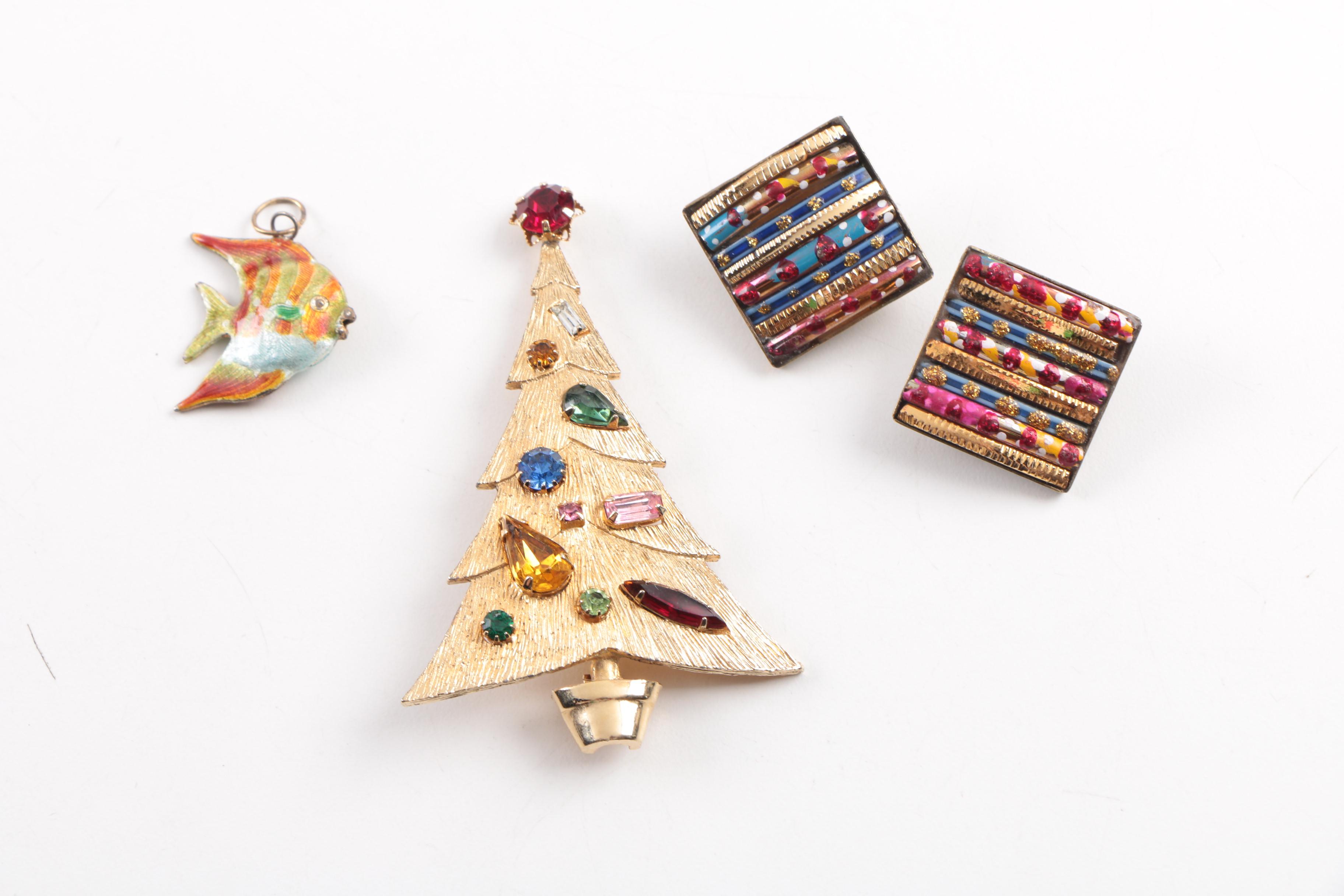 Colorful Costume Jewelry Including Beaded Necklaces