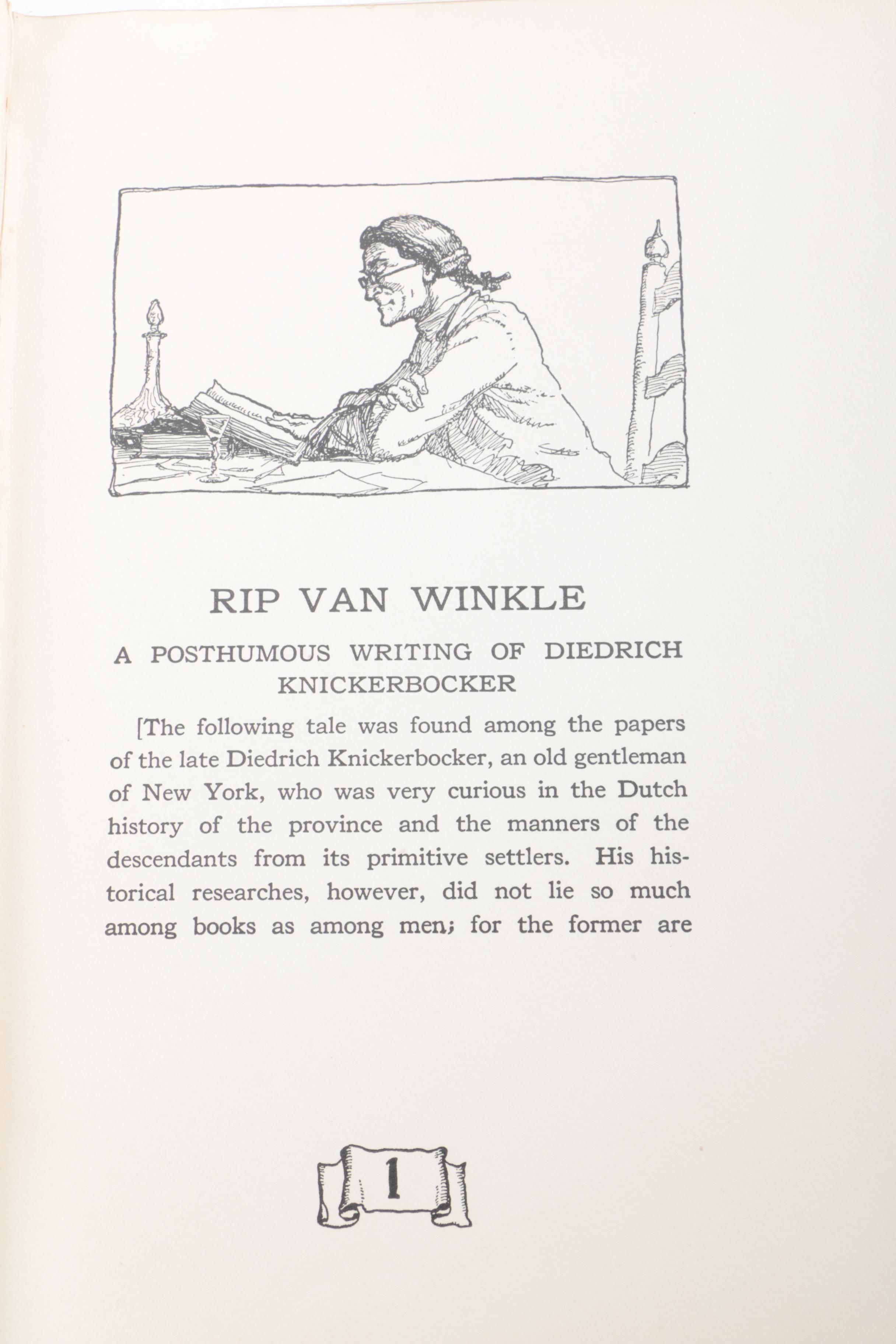 1921 "Rip Van Winkle" Illustrated by N. C. Wyeth