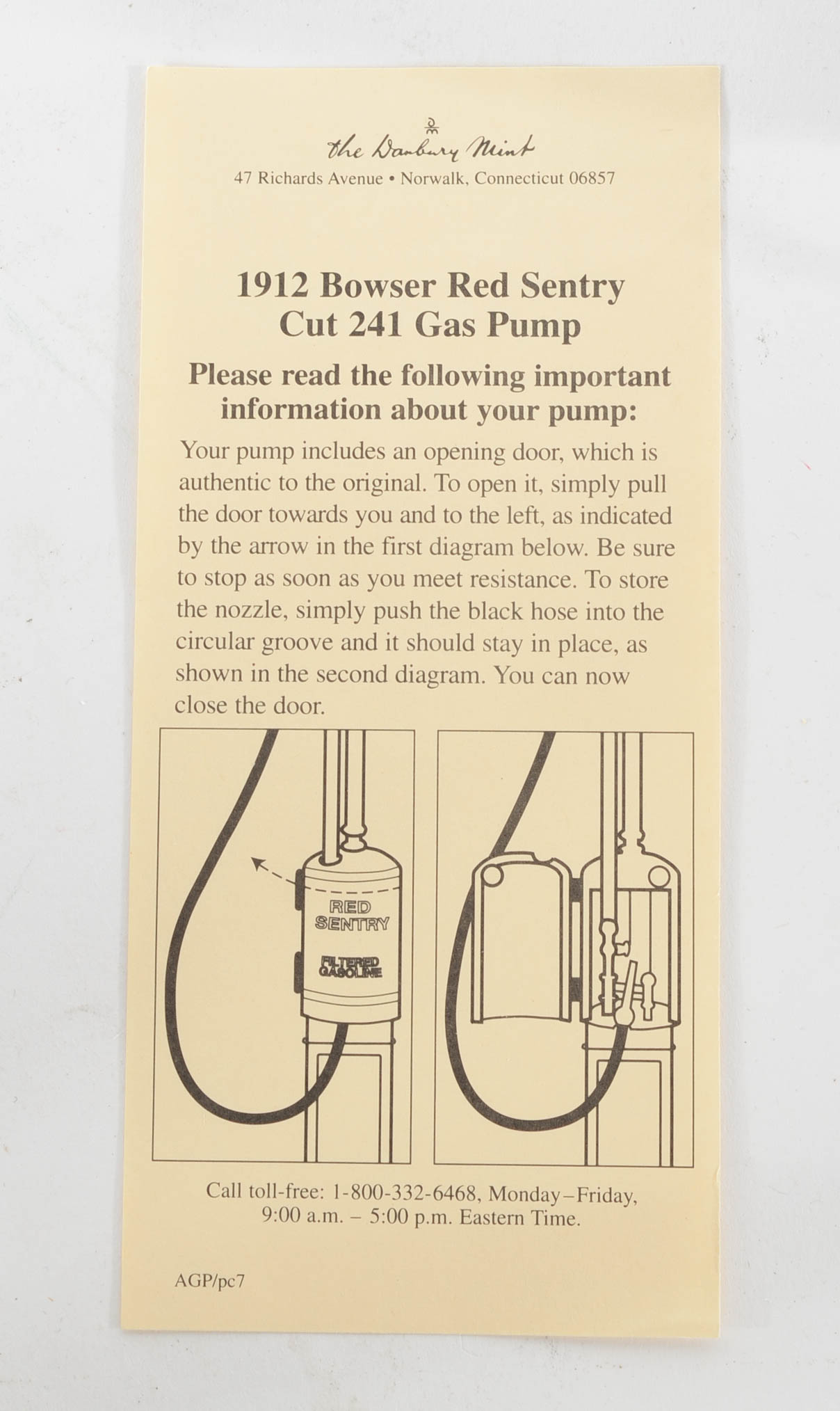 Collection of Danbury Mint Die Cast Replica Gas Pumps