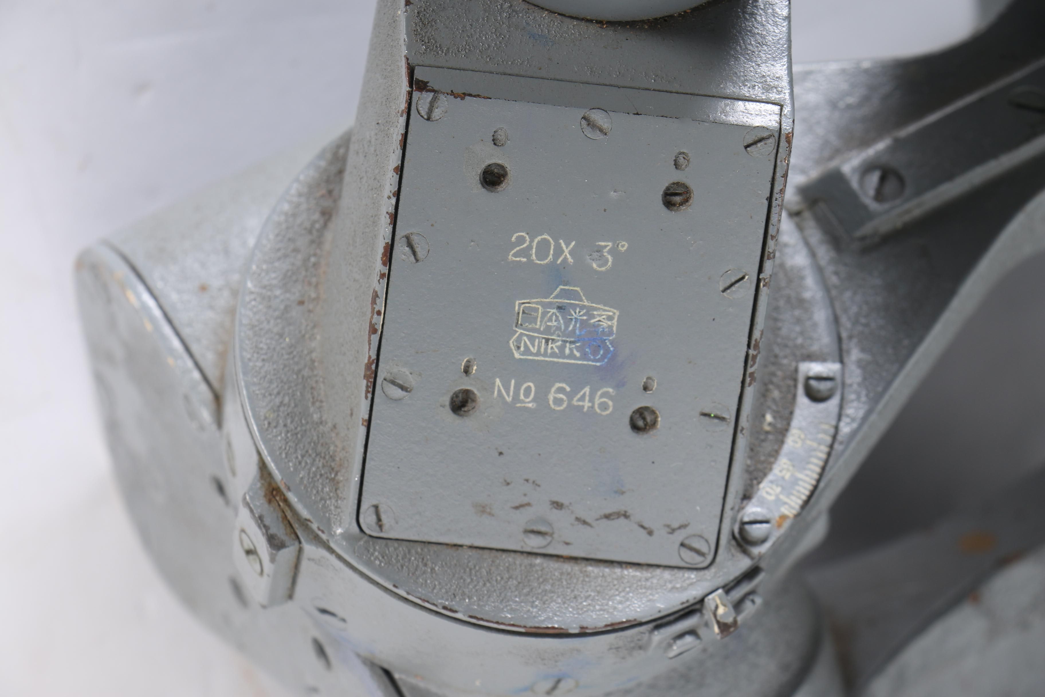 WWII Japanese NIkko Navy “Big Eyes” Battleship Binoculars