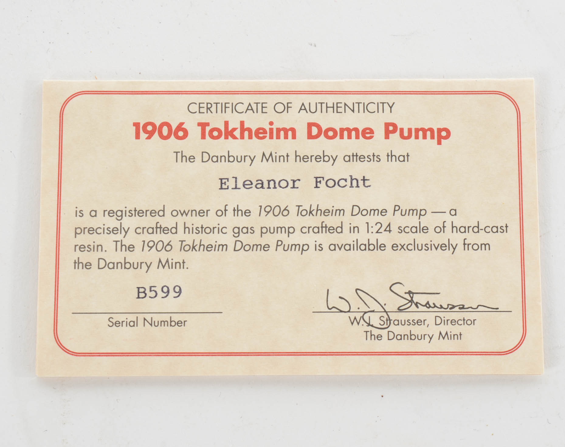 Collection of Danbury Mint Die Cast Replica Gas Pumps