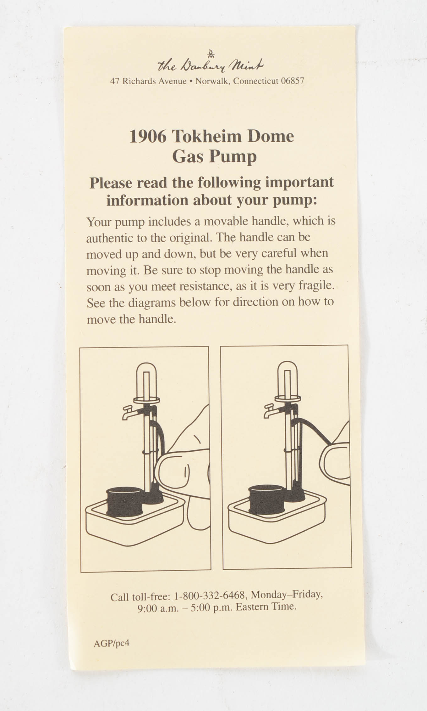Collection of Danbury Mint Die Cast Replica Gas Pumps