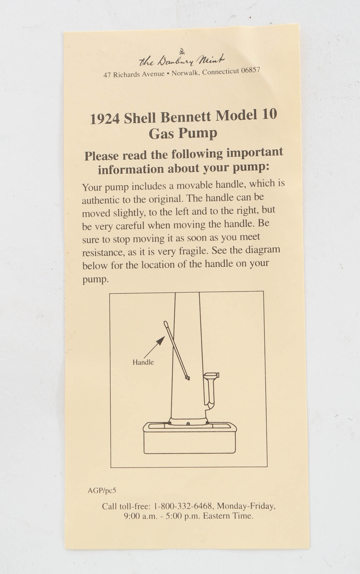 Collection of Danbury Mint Die Cast Replica Gas Pumps