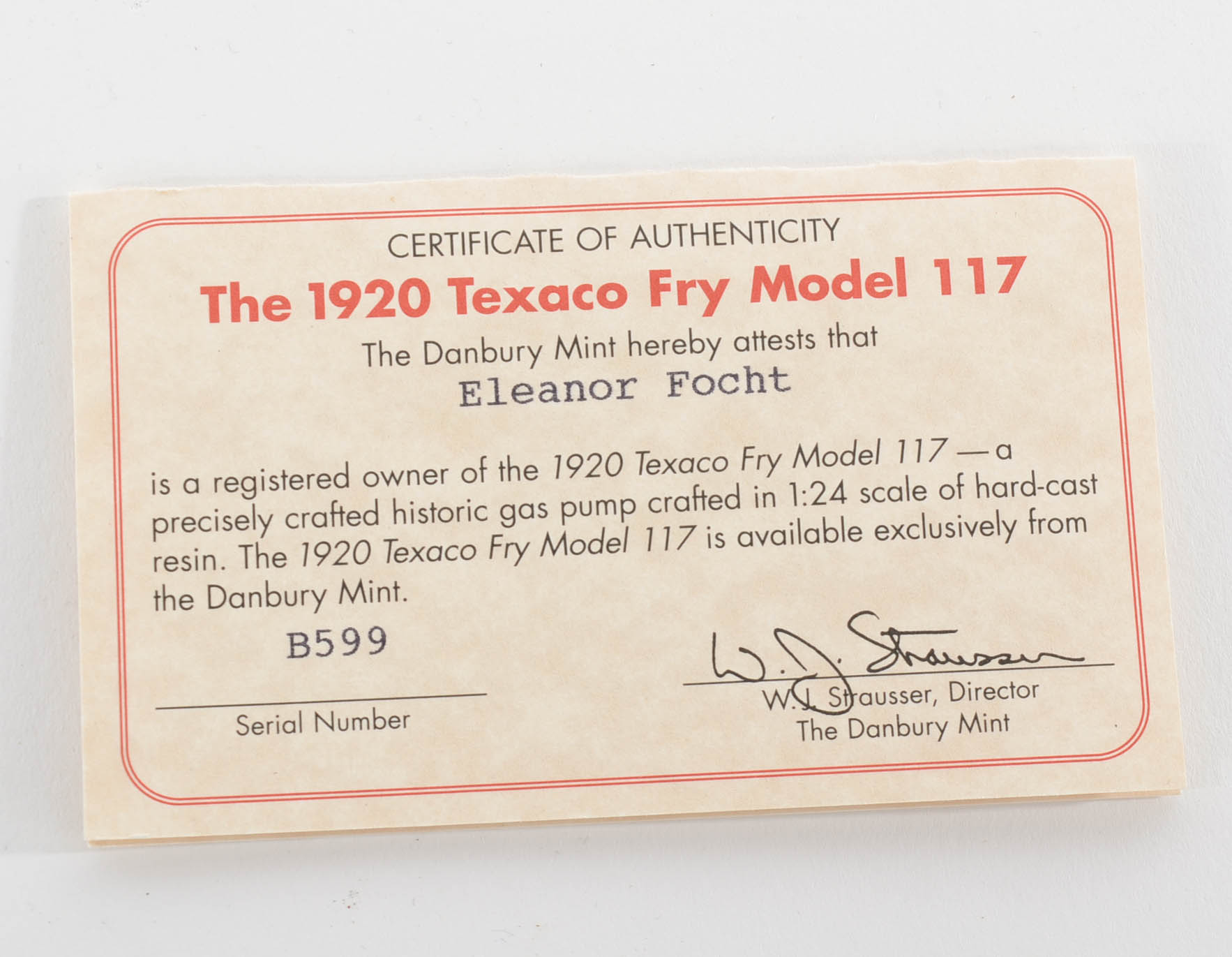 Collection of Danbury Mint Die Cast Replica Gas Pumps