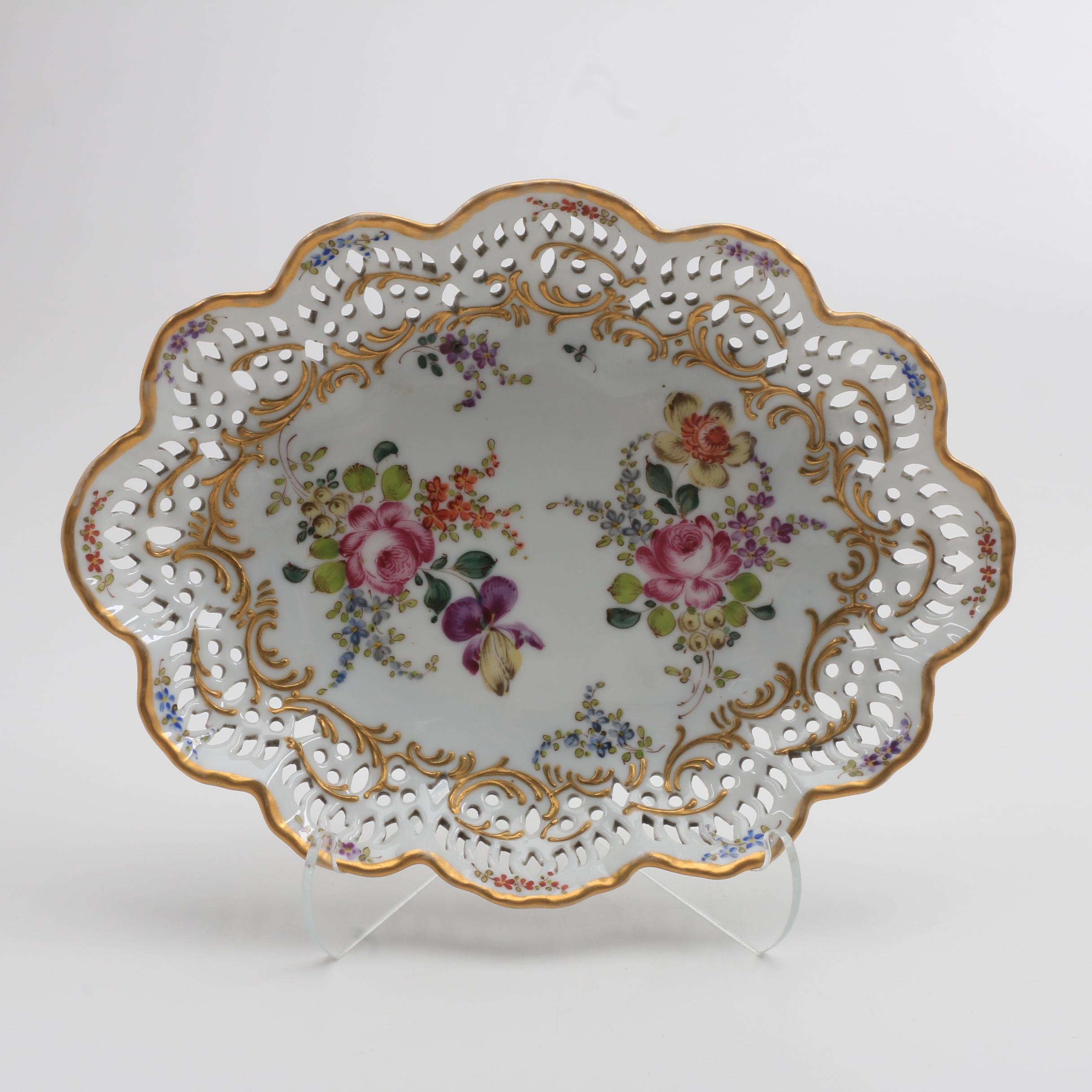 Porcelain Plates from Meissen and Teichert