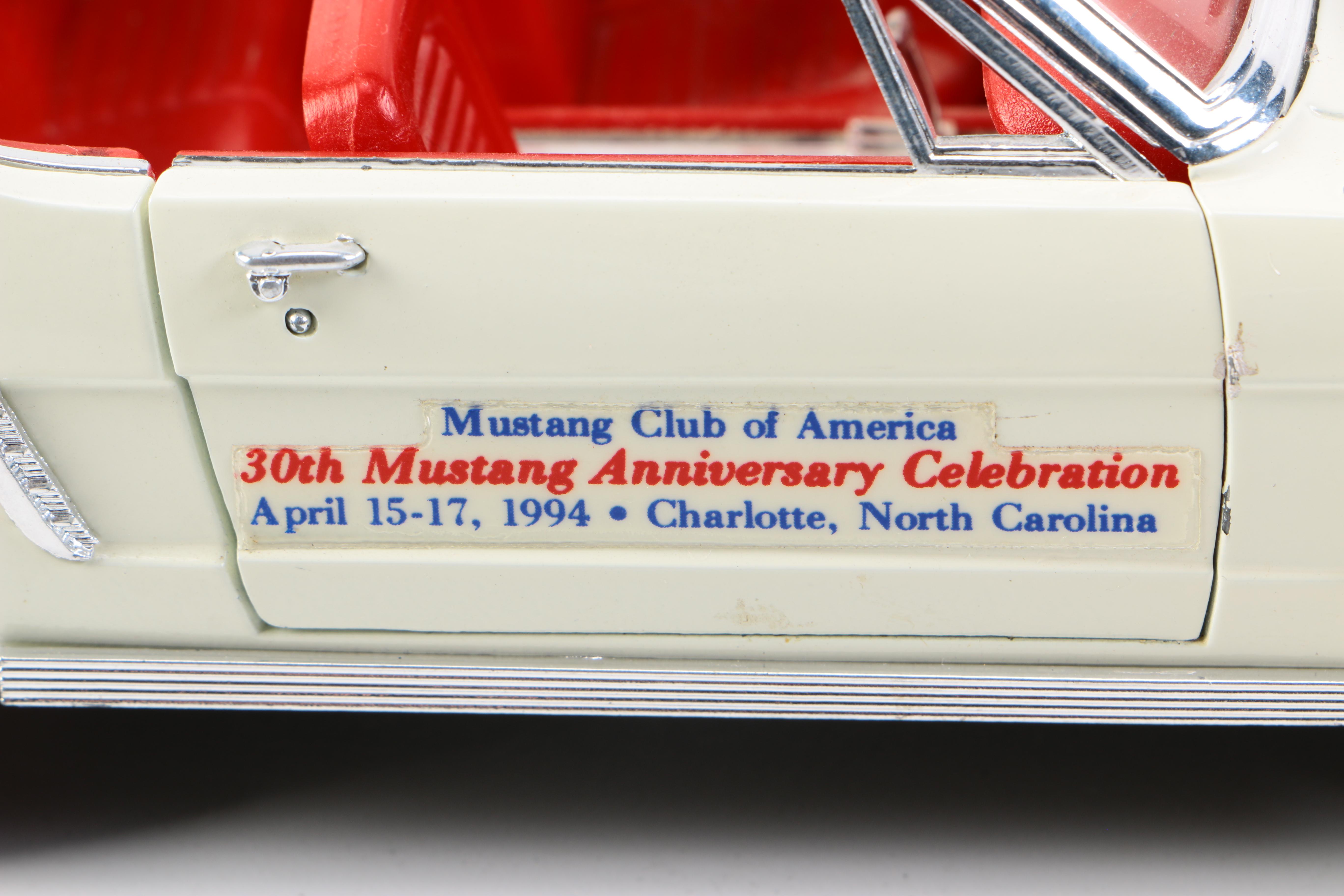 Mira Limited Edition 1965 Ford Mustang Die-Cast Car