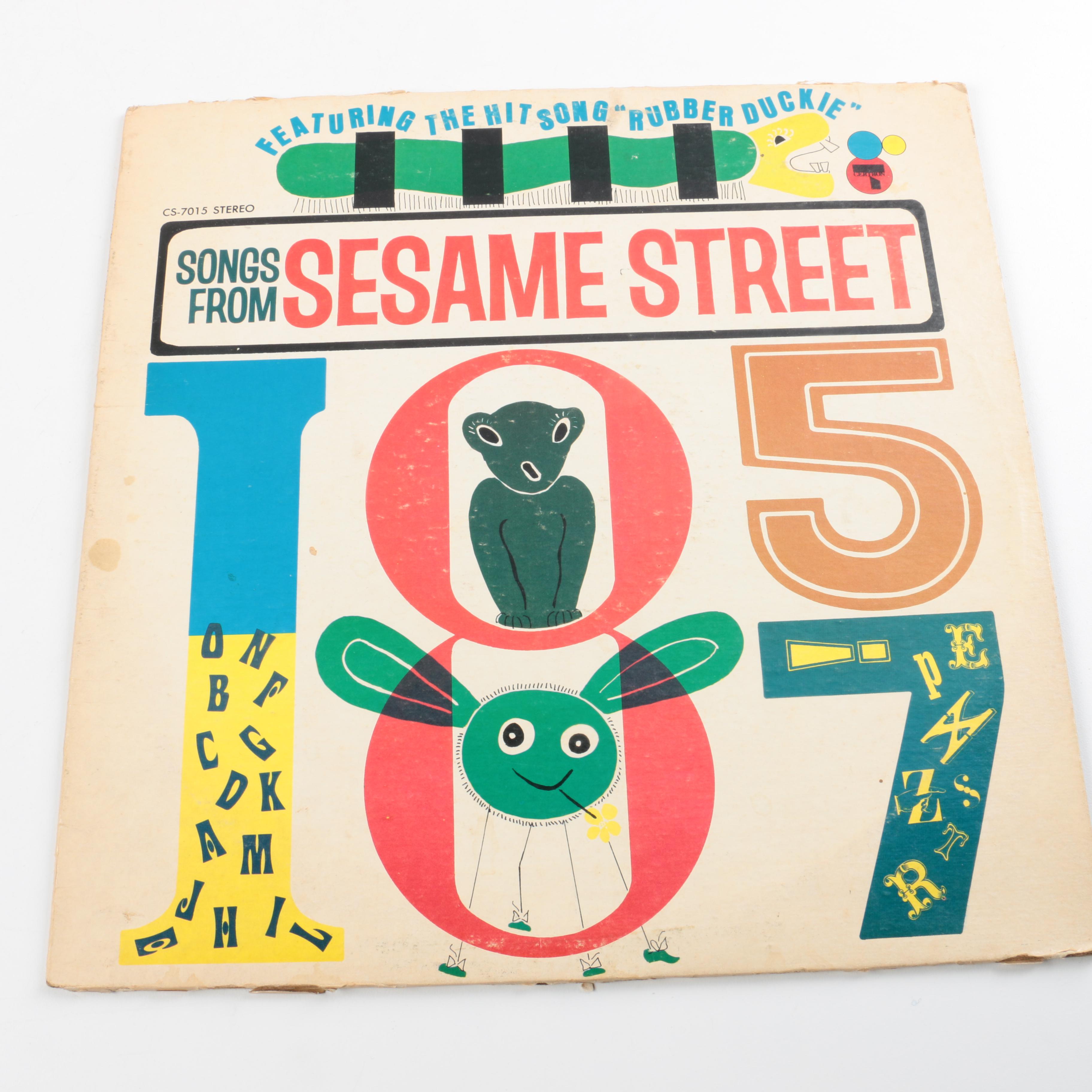 Sesame Street, Walt Disney and "Mary Poppins" LPs