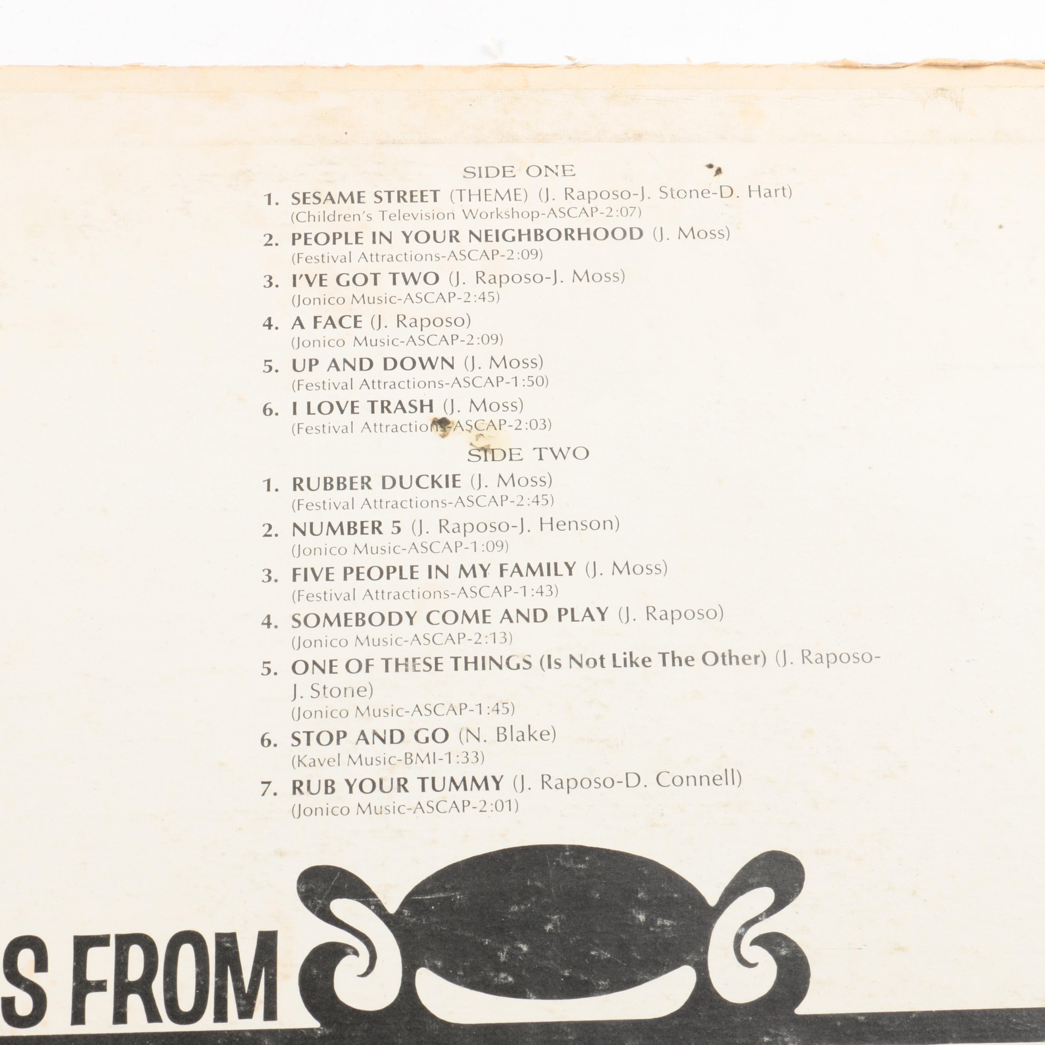 Sesame Street, Walt Disney and "Mary Poppins" LPs