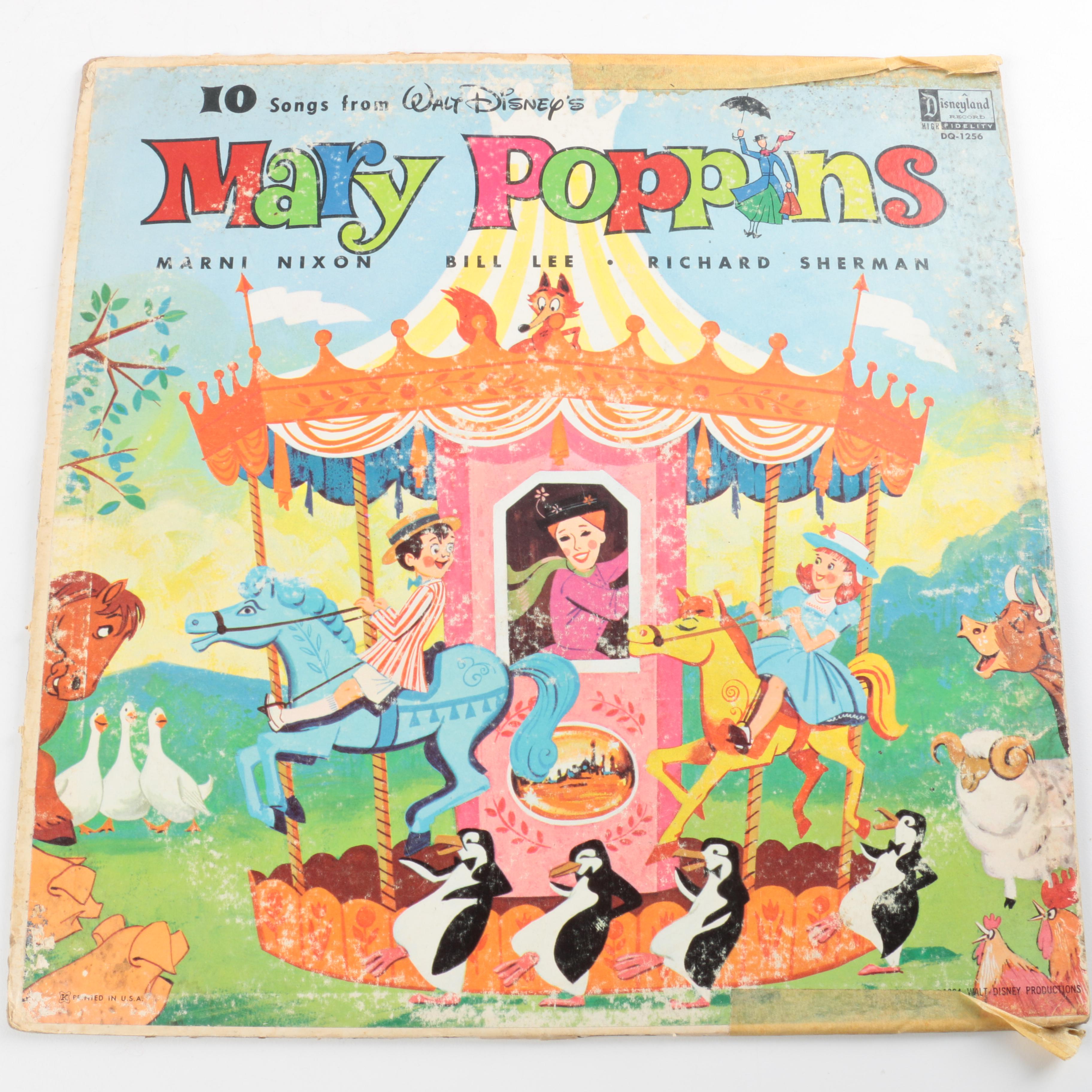 Sesame Street, Walt Disney and "Mary Poppins" LPs