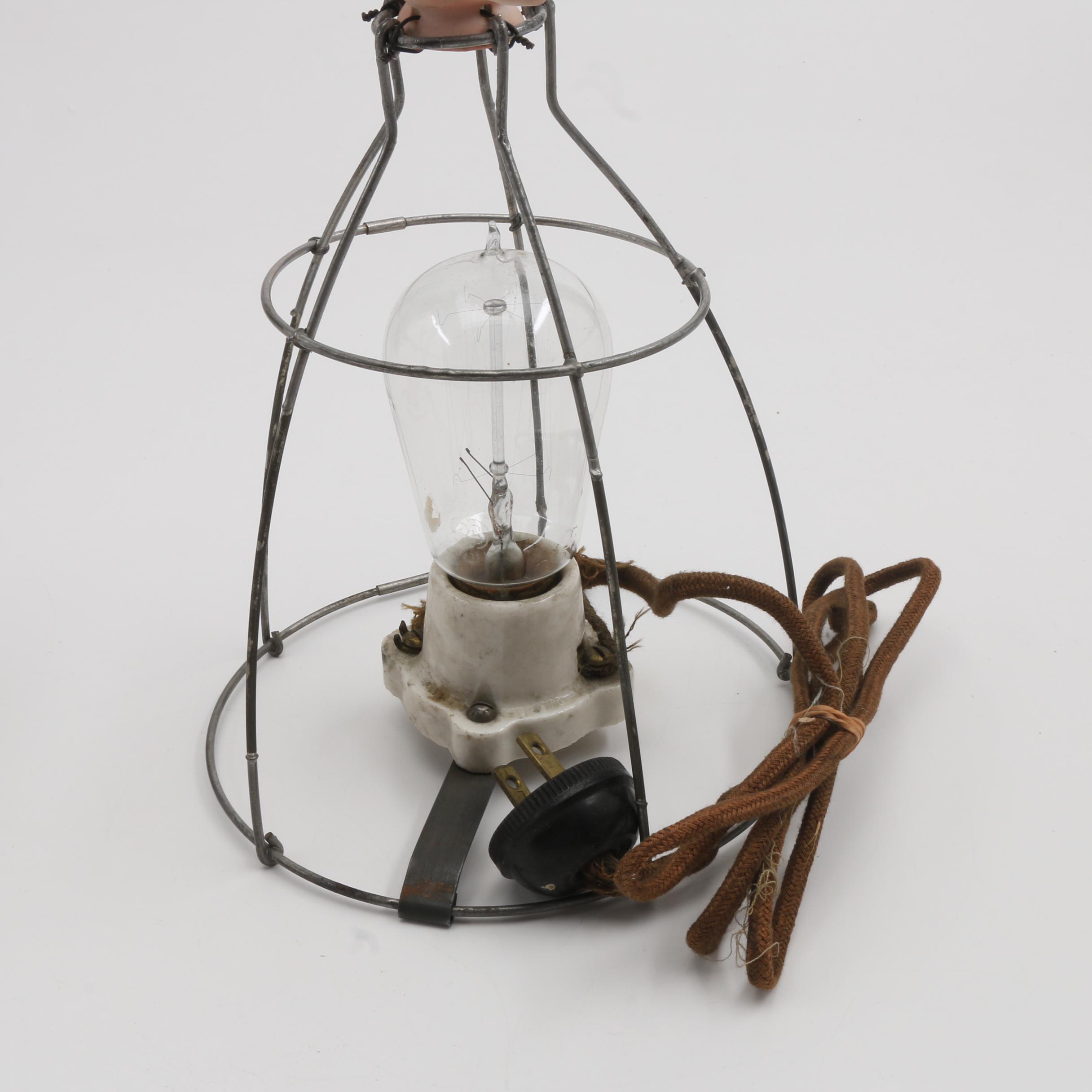 1920's Porcelain Half Doll Lamps and German Half Dolls