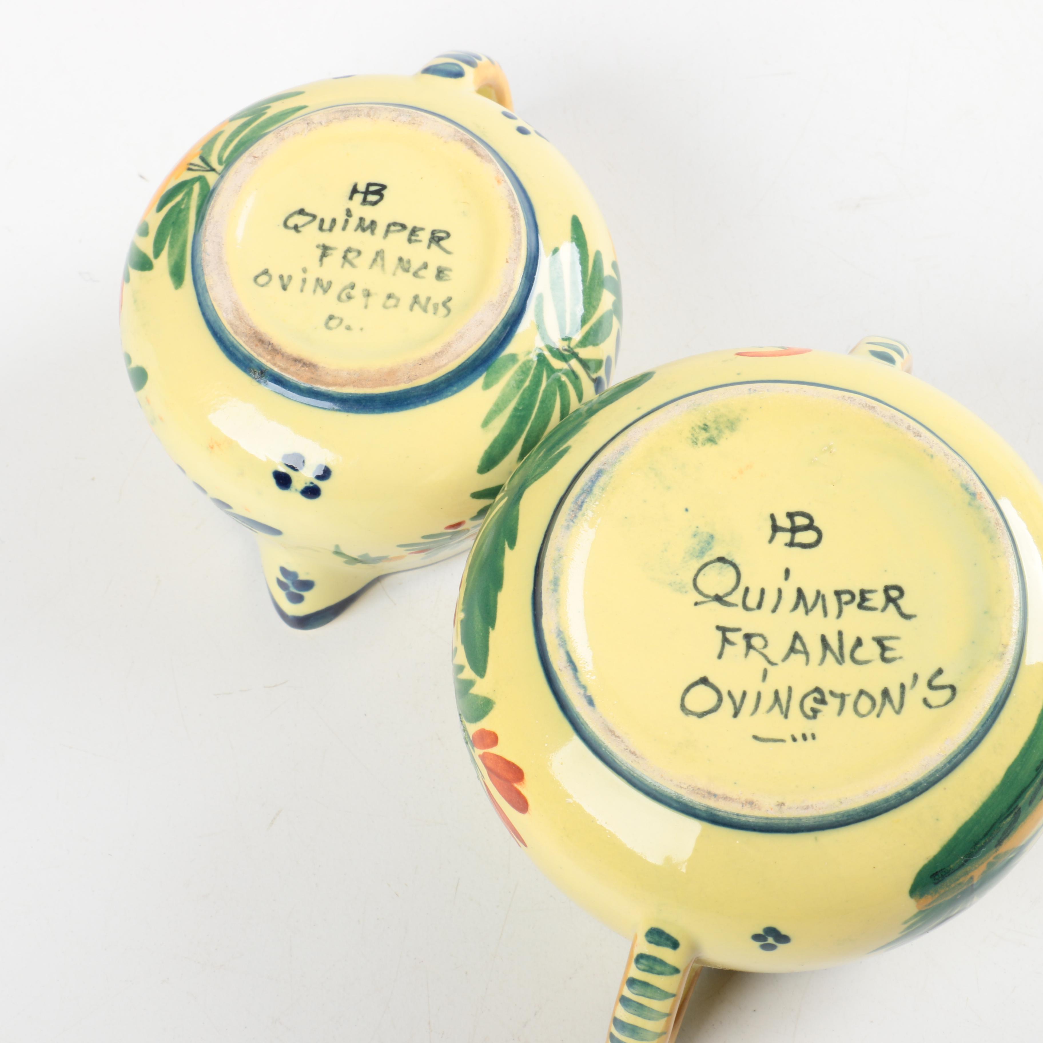 Quimper Pottery Collection