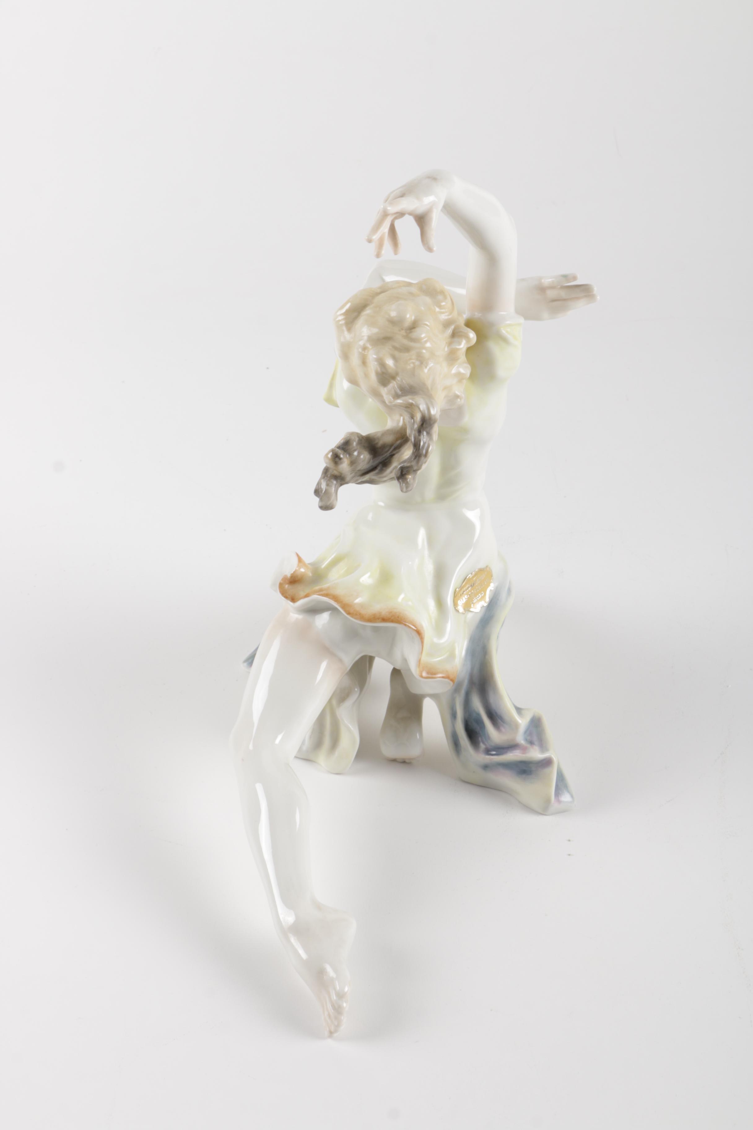 Hutschenreuther Porcelain Dancer “Finale” Art Deco Figurine