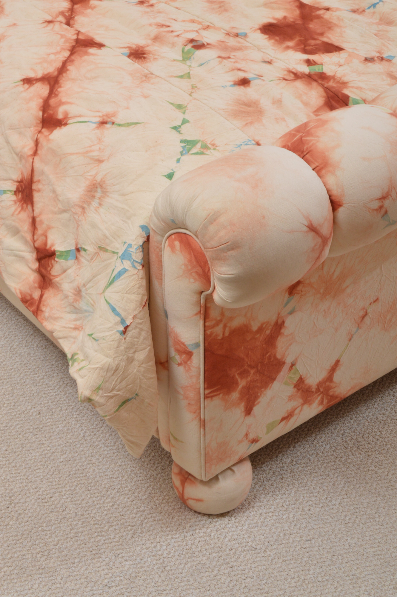 1980s Deco Style King Size Bed