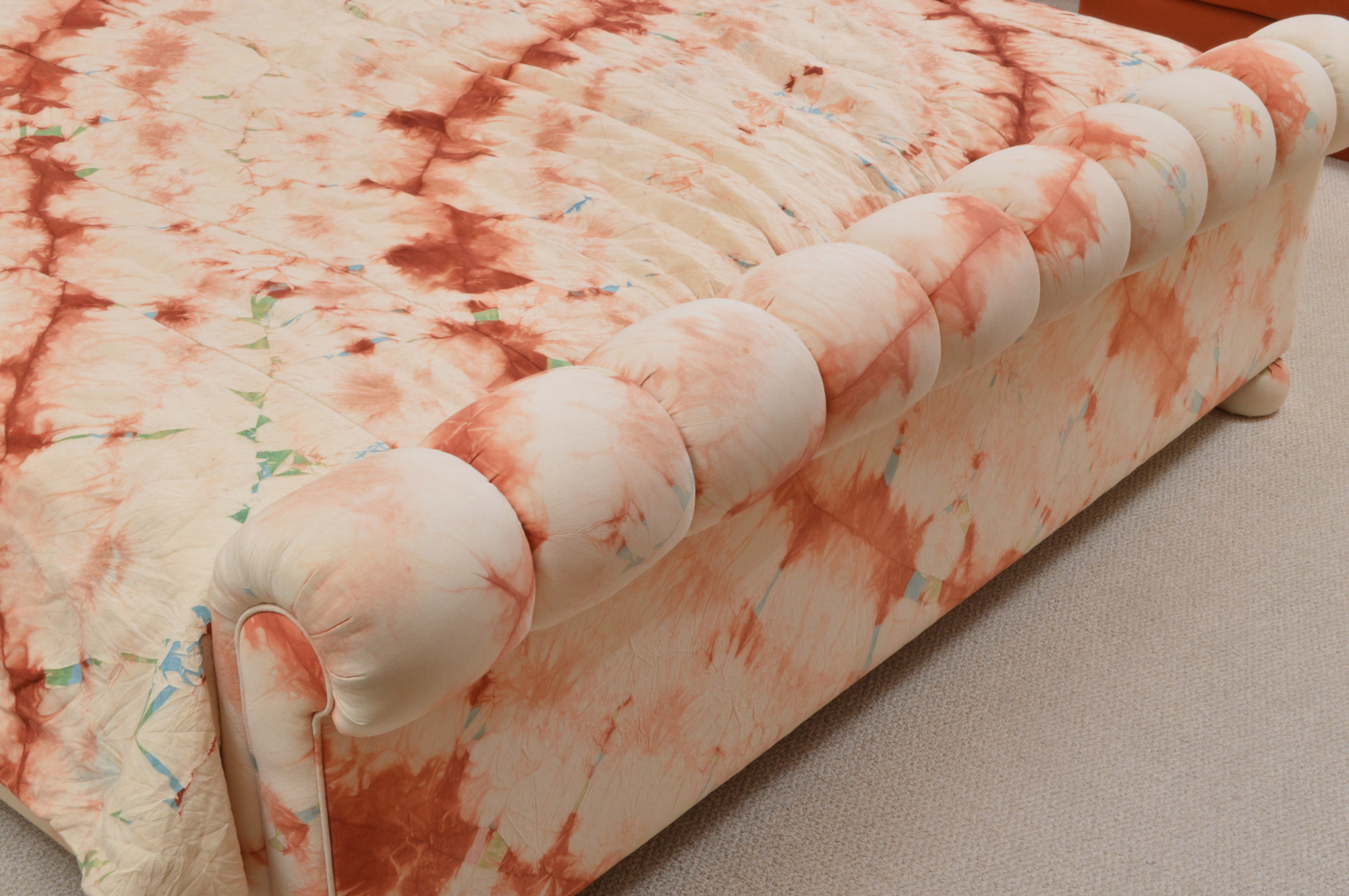 1980s Deco Style King Size Bed