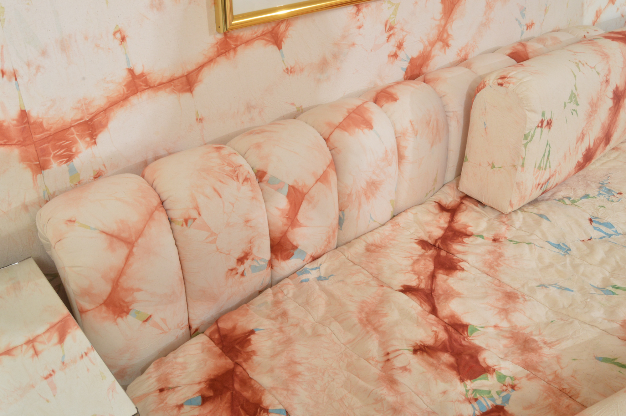 1980s Deco Style King Size Bed