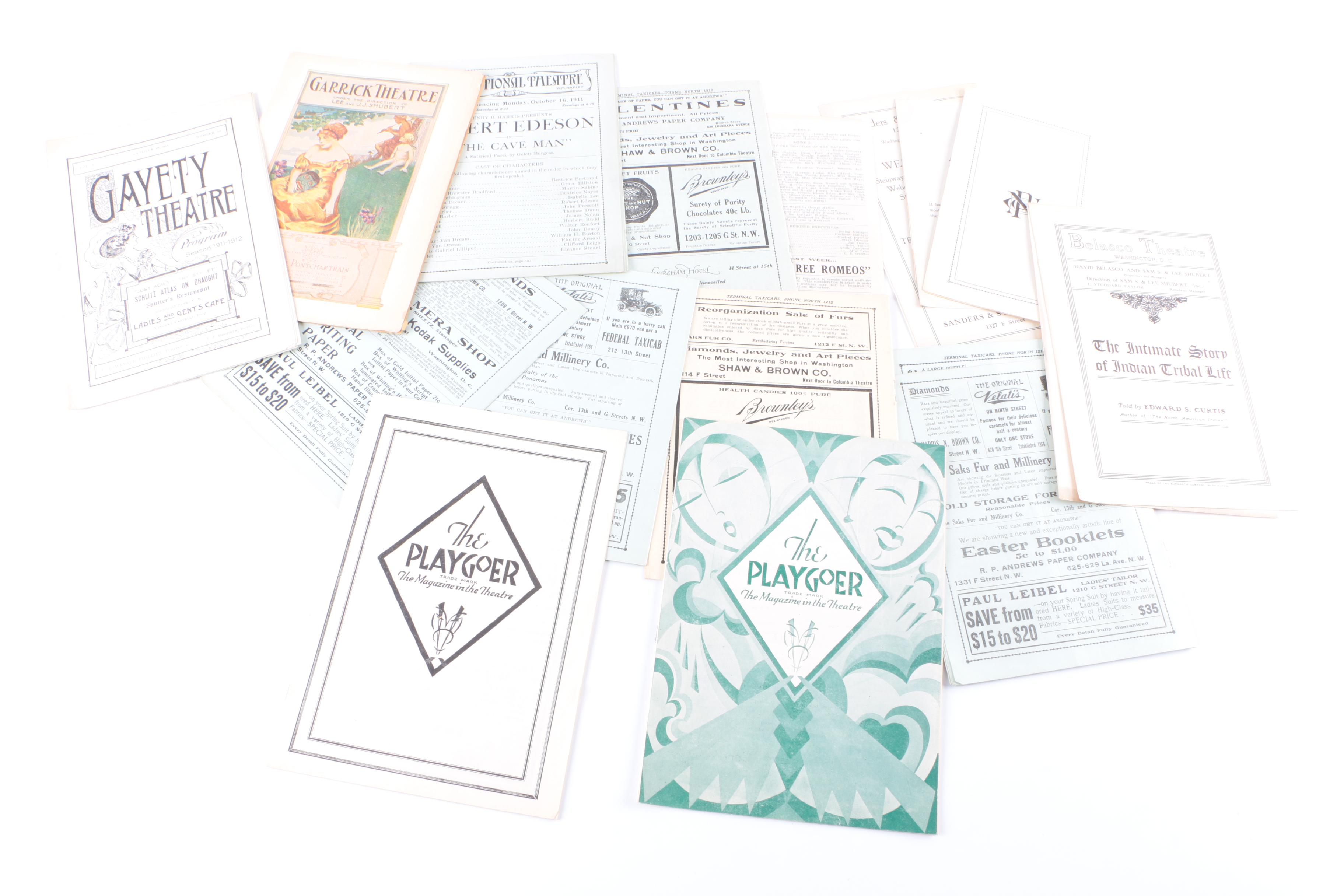 Vintage Sheet Music and Theatre Ephemera