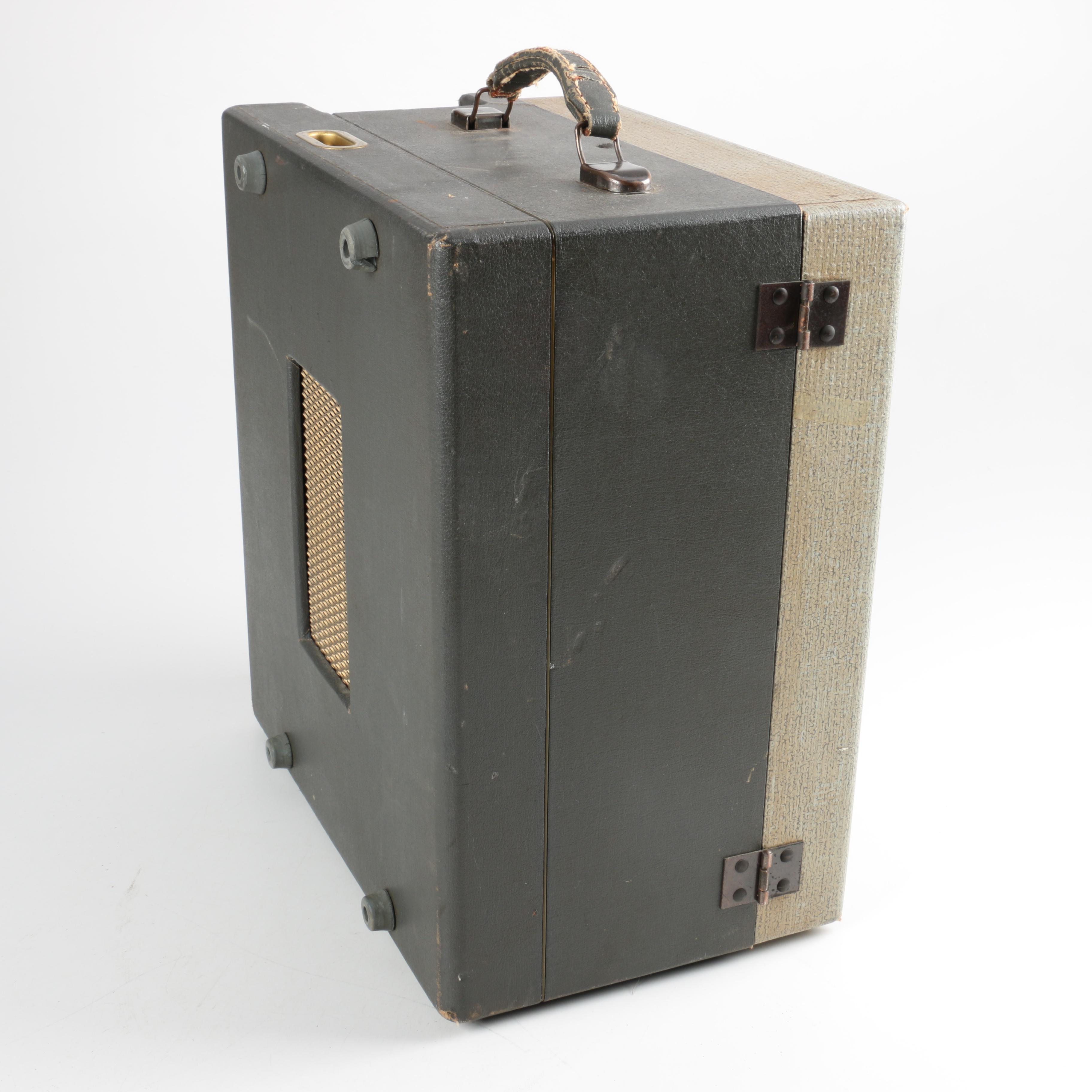 Vintage Tape-O-Matic Reel to Reel Tape Recorder